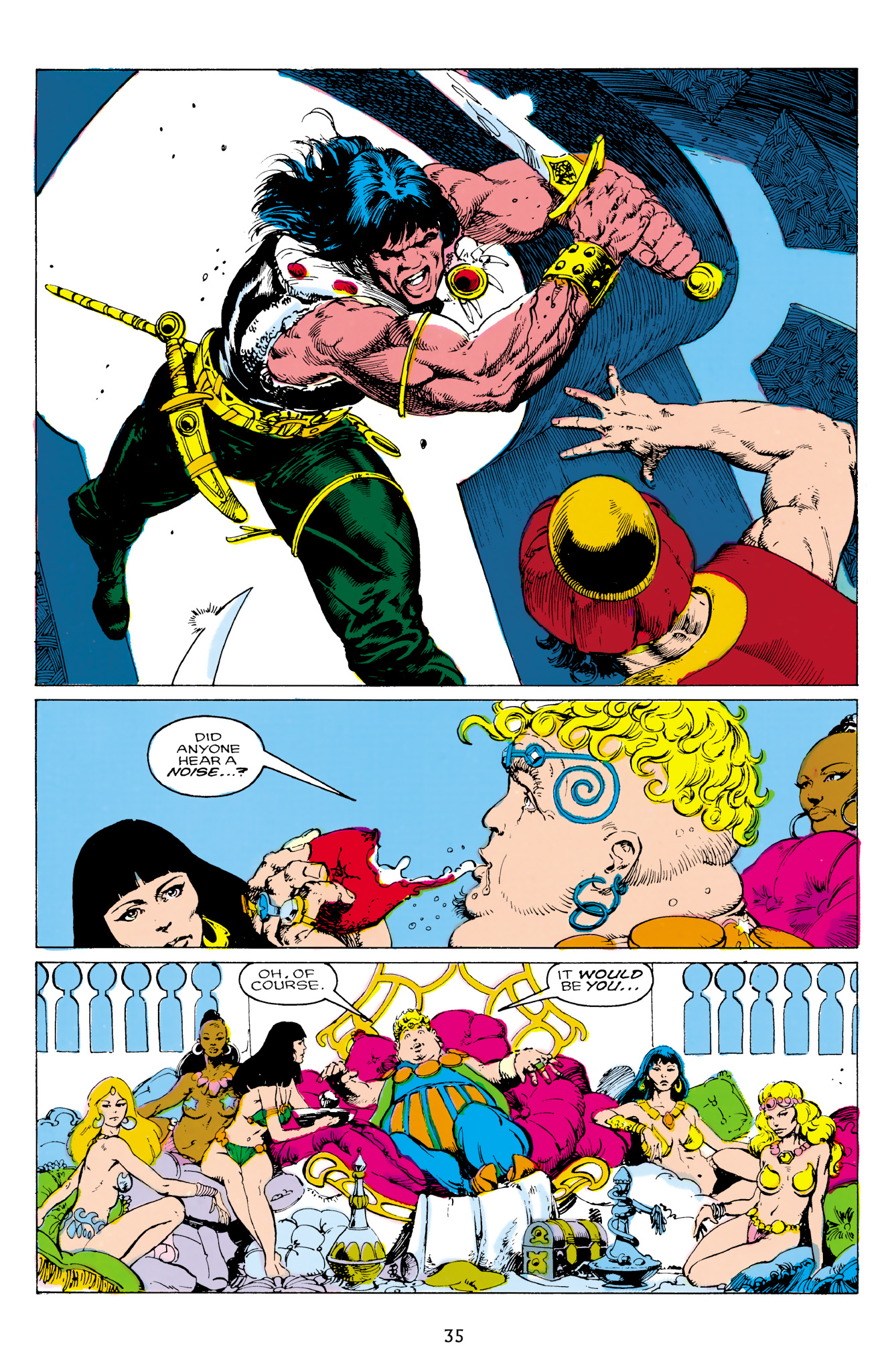 Read online The Chronicles of Conan comic -  Issue # TPB 27 (Part 1) - 35