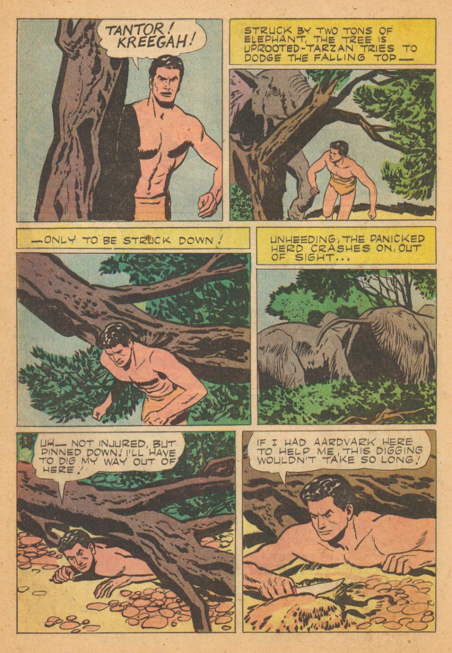 Read online Tarzan (1948) comic -  Issue #78 - 4
