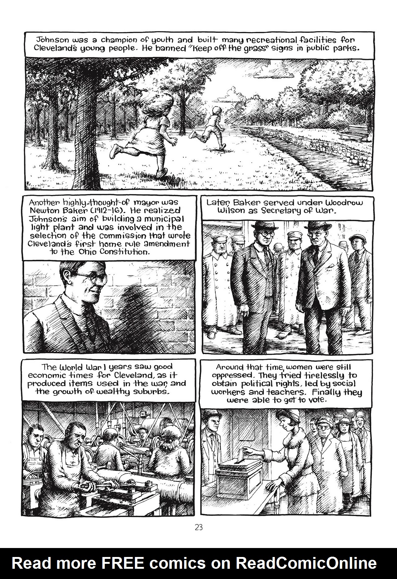 Read online Harvey Pekar's Cleveland comic -  Issue # TPB - 24