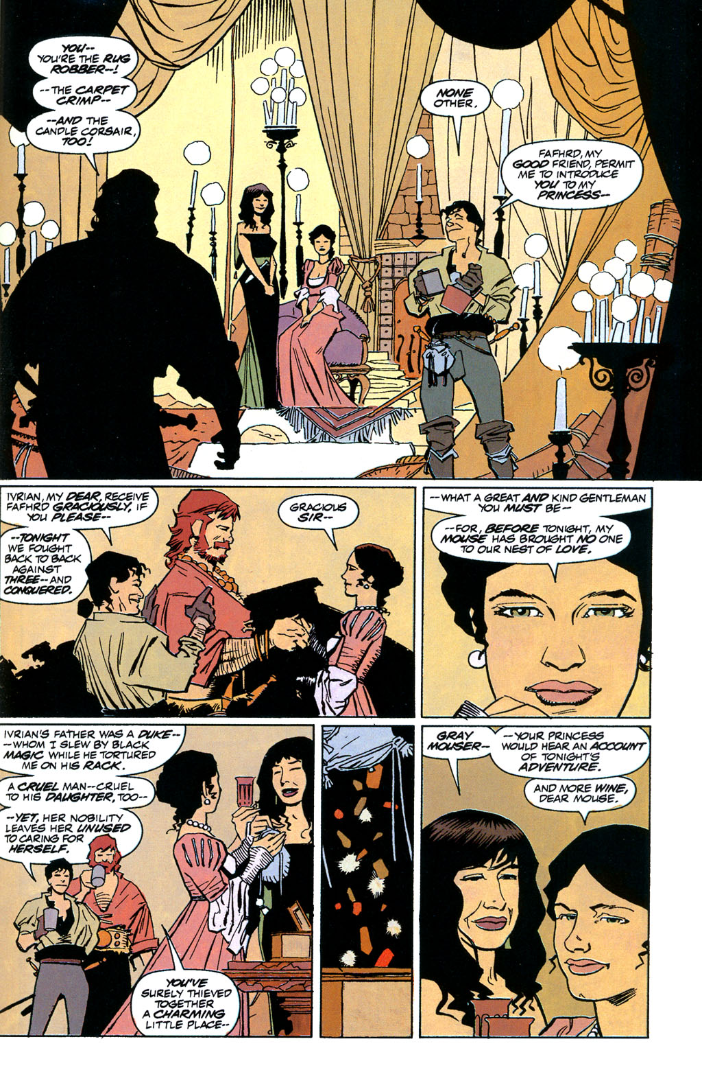 Read online Fafhrd and the Gray Mouser comic -  Issue #1 - 9