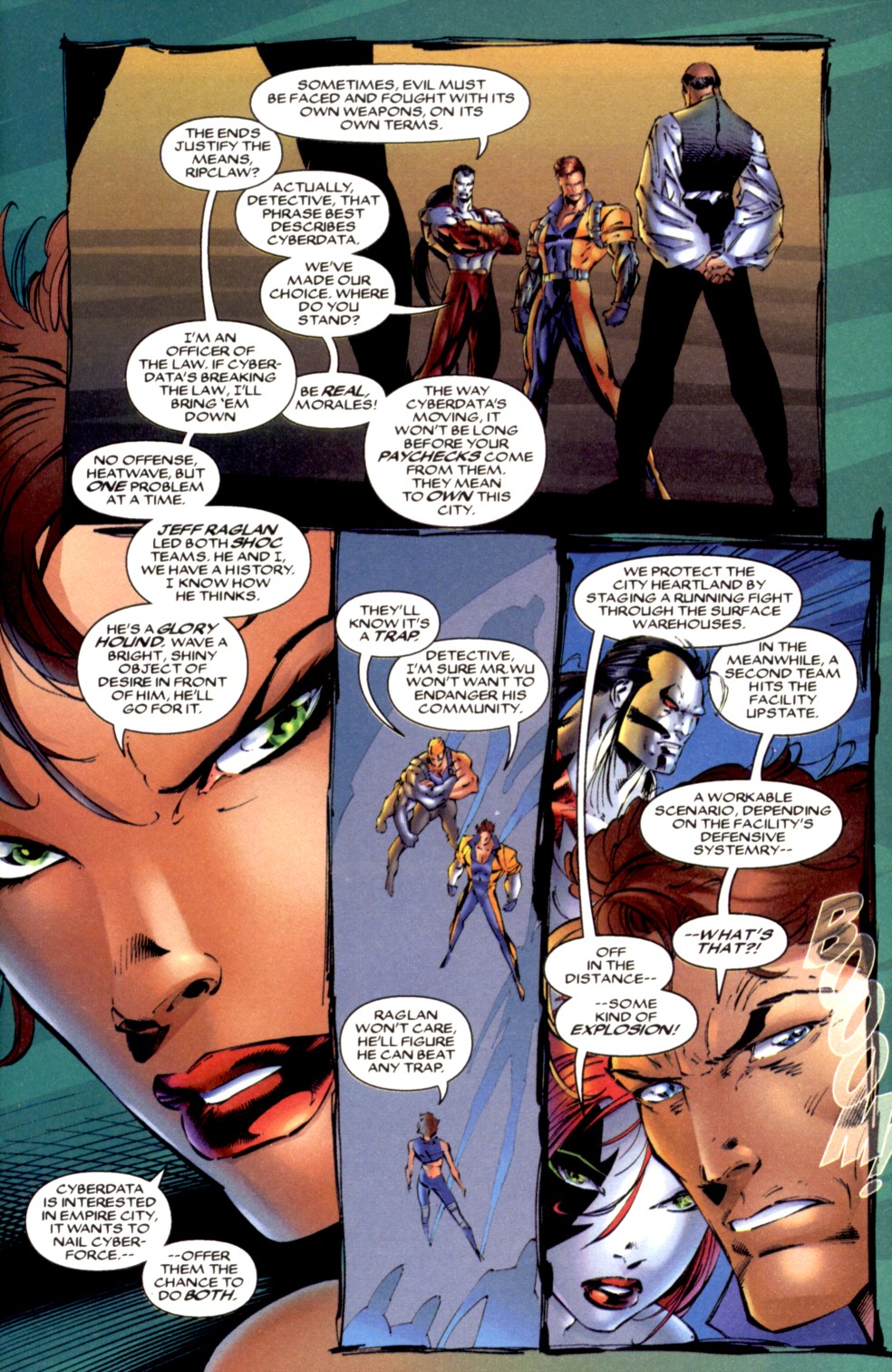 Read online Cyberforce (1993) comic -  Issue #10 - 23