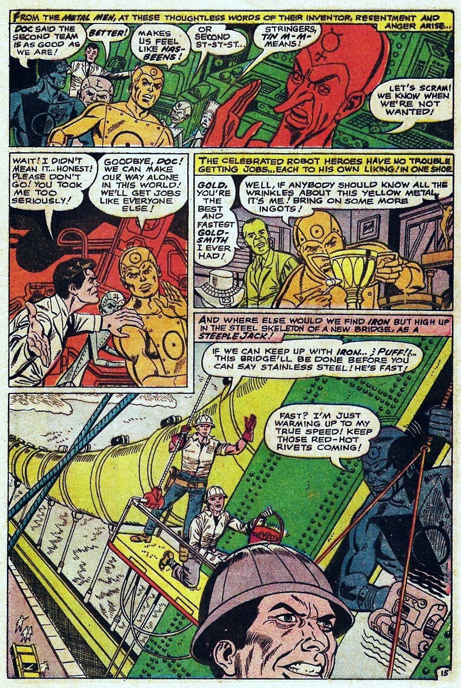 Read online Metal Men (1963) comic -  Issue #31 - 21