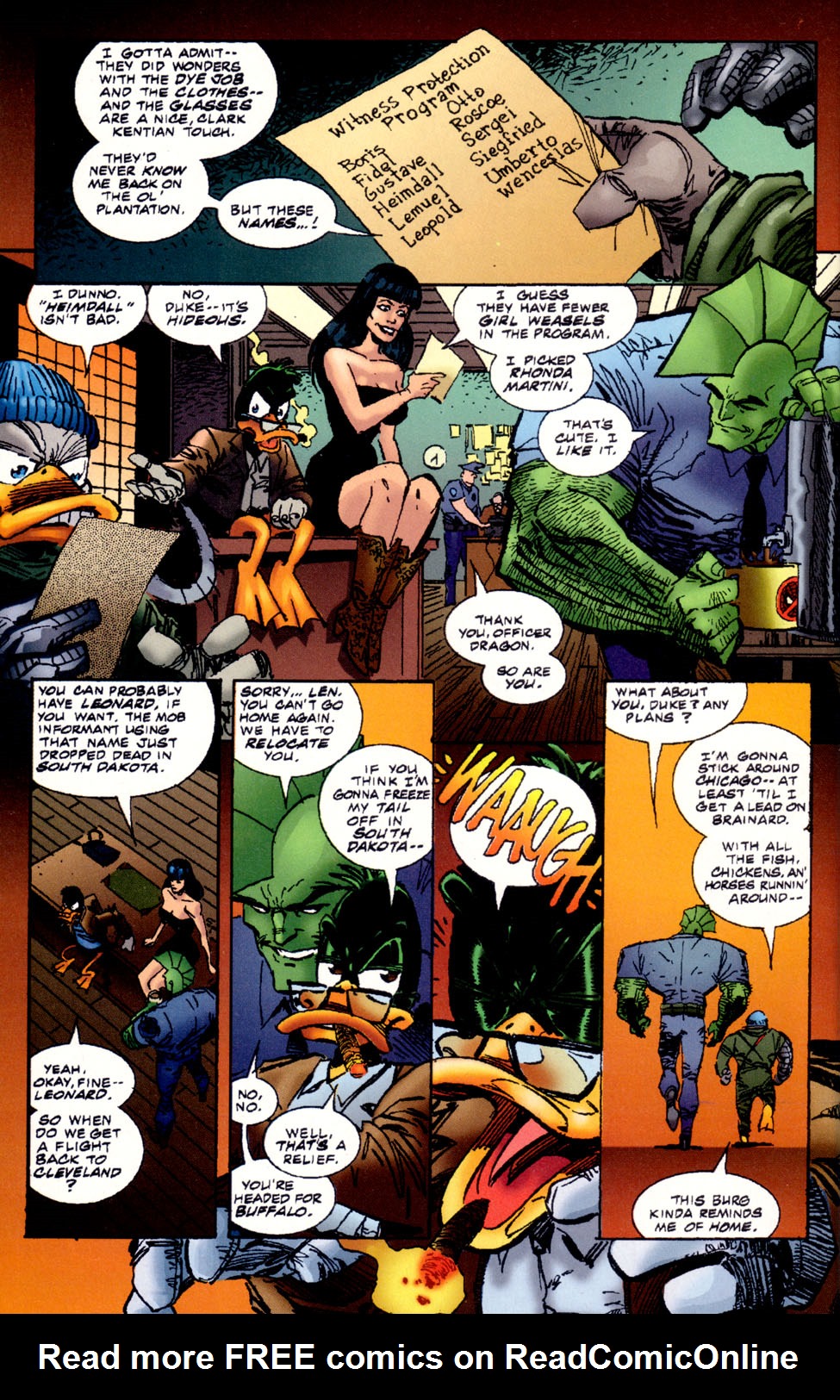 Read online The Savage Dragon/Destroyer Duck comic -  Issue # Full - 41