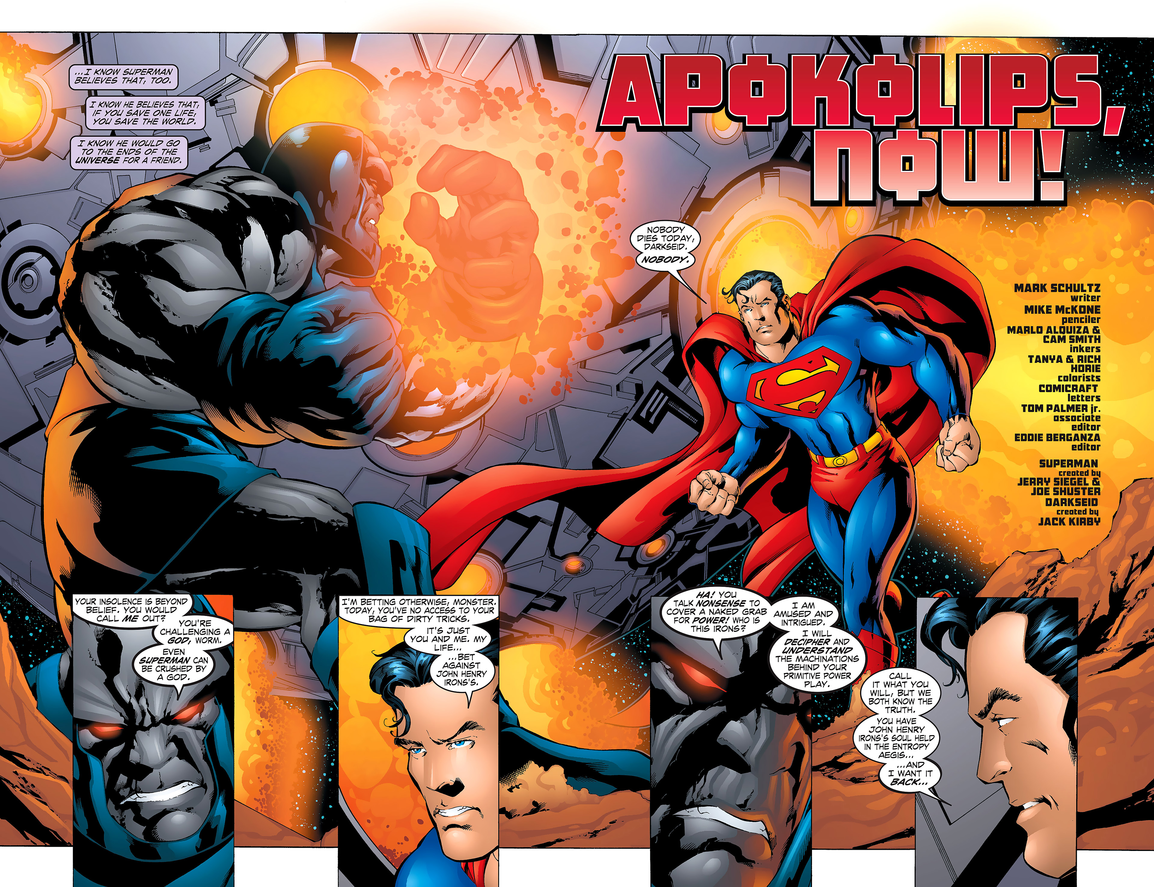 Read online Superman vs. Darkseid: Apokolips Now! comic -  Issue # Full - 3