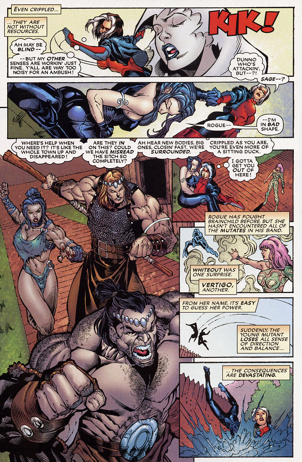 Read online X-Treme X-Men: Savage Land comic -  Issue #4 - 7