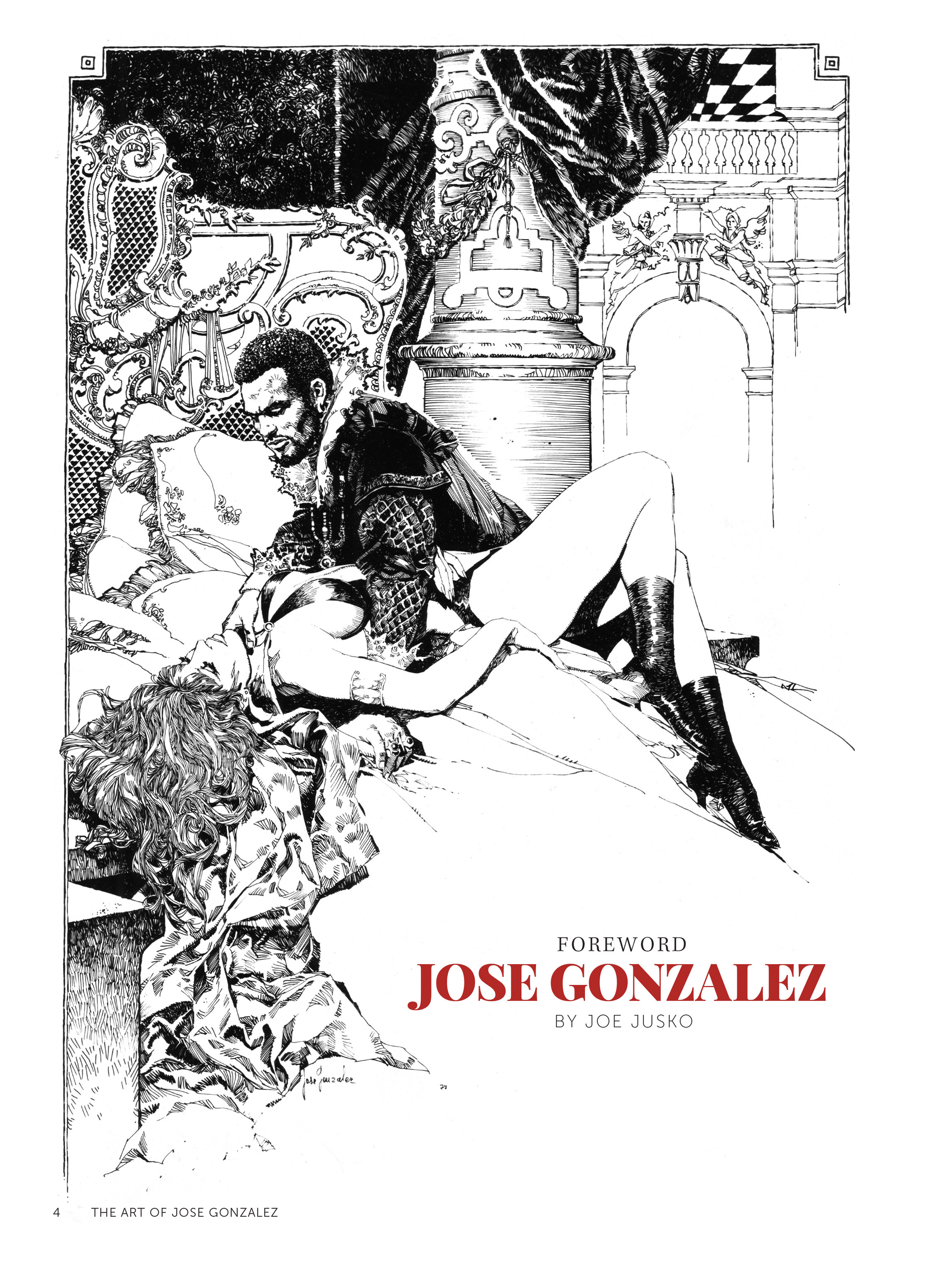 Read online The Art of Jose Gonzalez comic -  Issue # TPB (Part 1) - 5