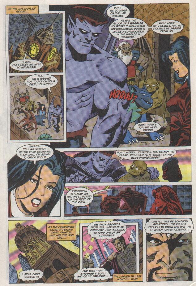 Read online Gargoyles (1995) comic -  Issue #8 - Terror In Times Square - 5