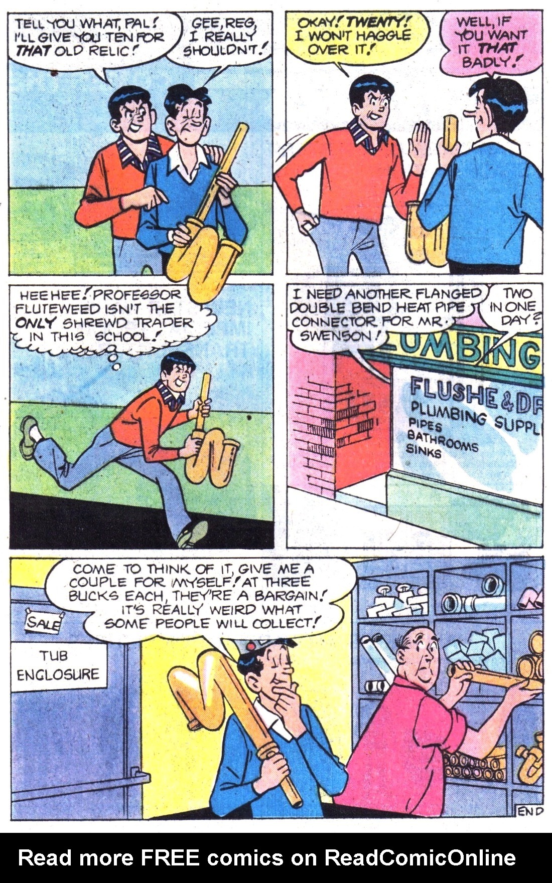 Read online Jughead (1965) comic -  Issue #296 - 17