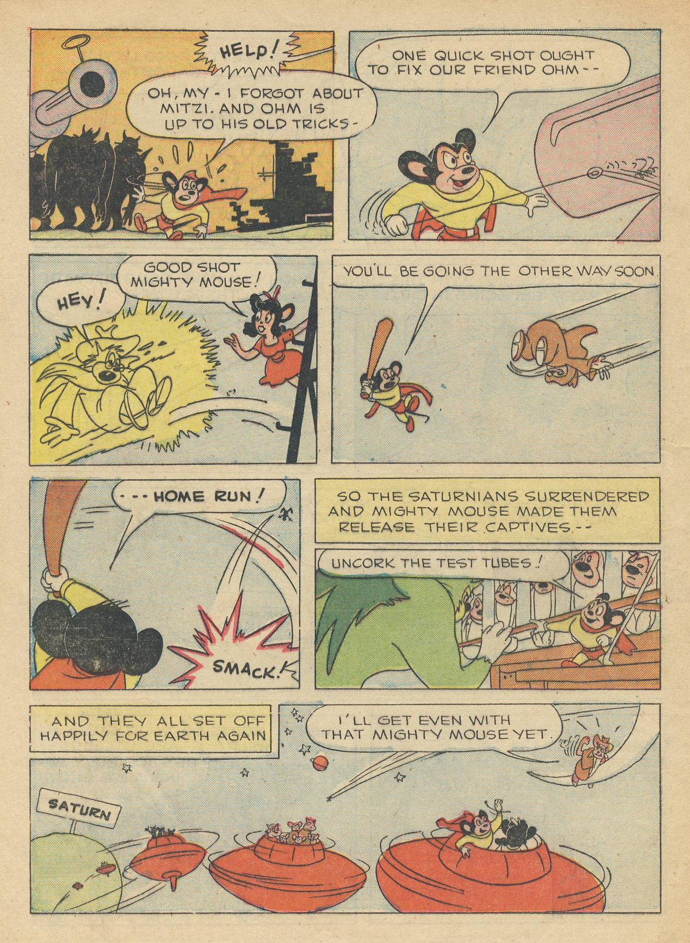 Read online Paul Terry's Mighty Mouse Comics comic -  Issue #66 - 24