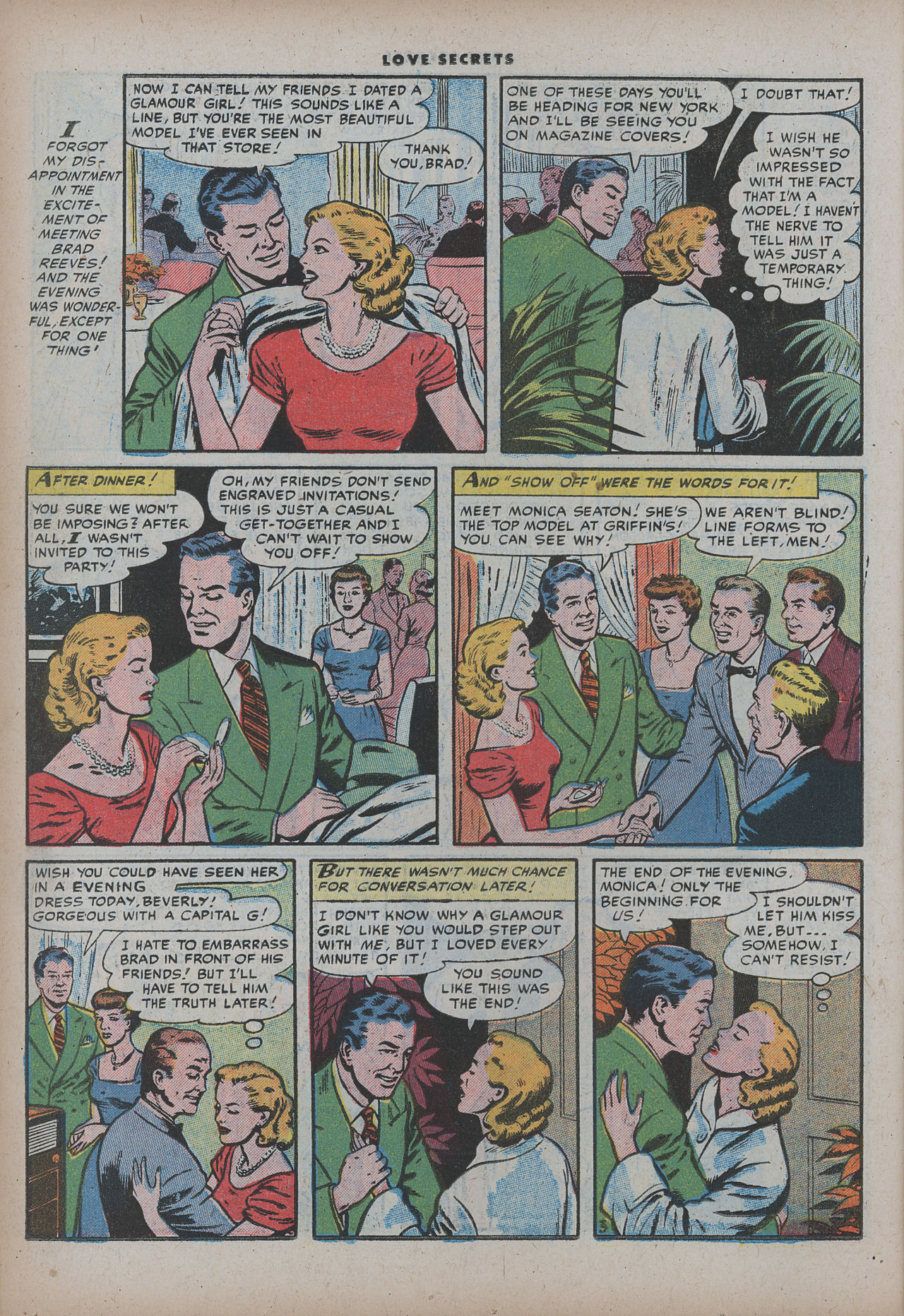 Read online Love Secrets (1953) comic -  Issue #47 - 14