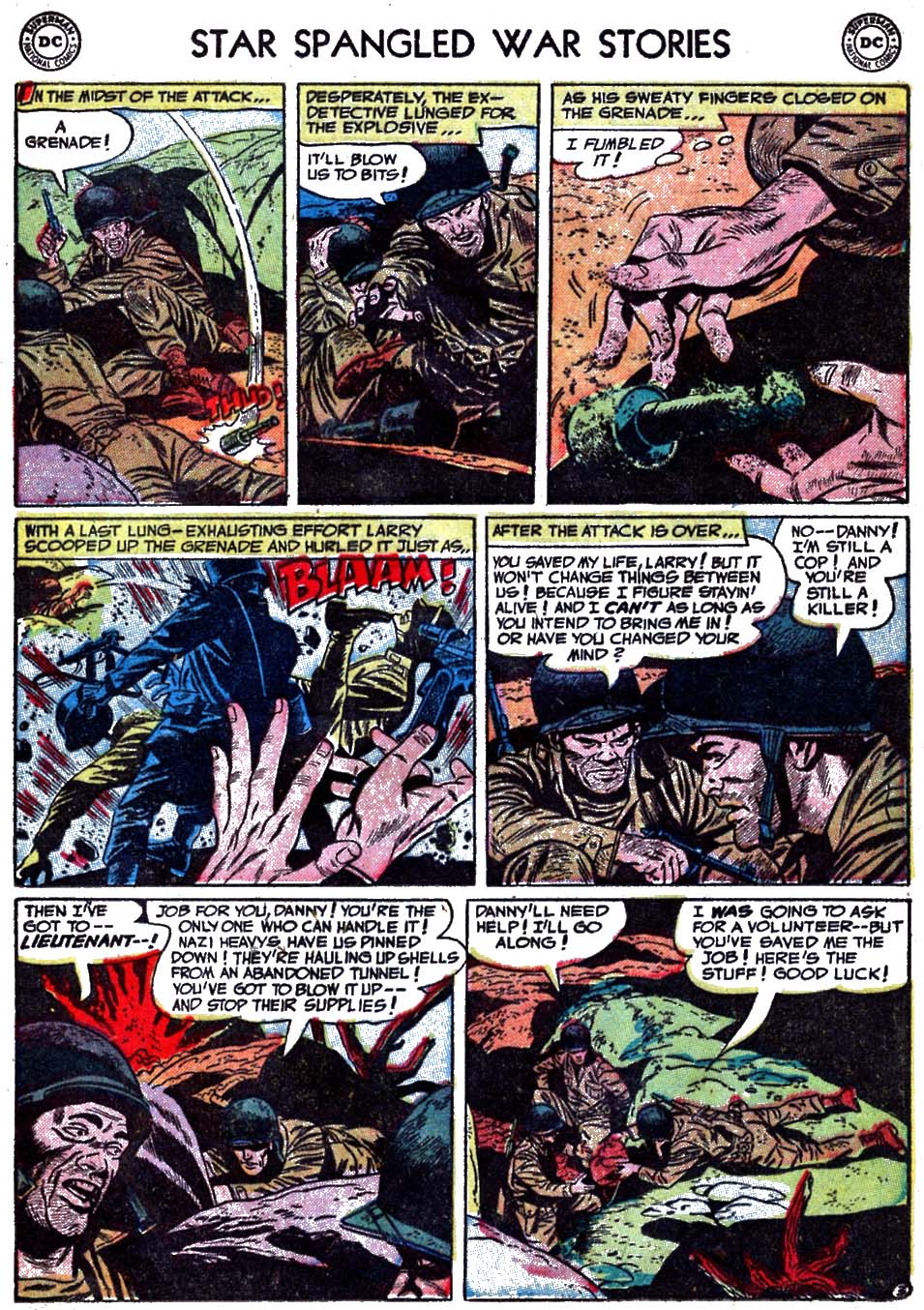 Read online Star Spangled War Stories (1952) comic -  Issue #13 - 21