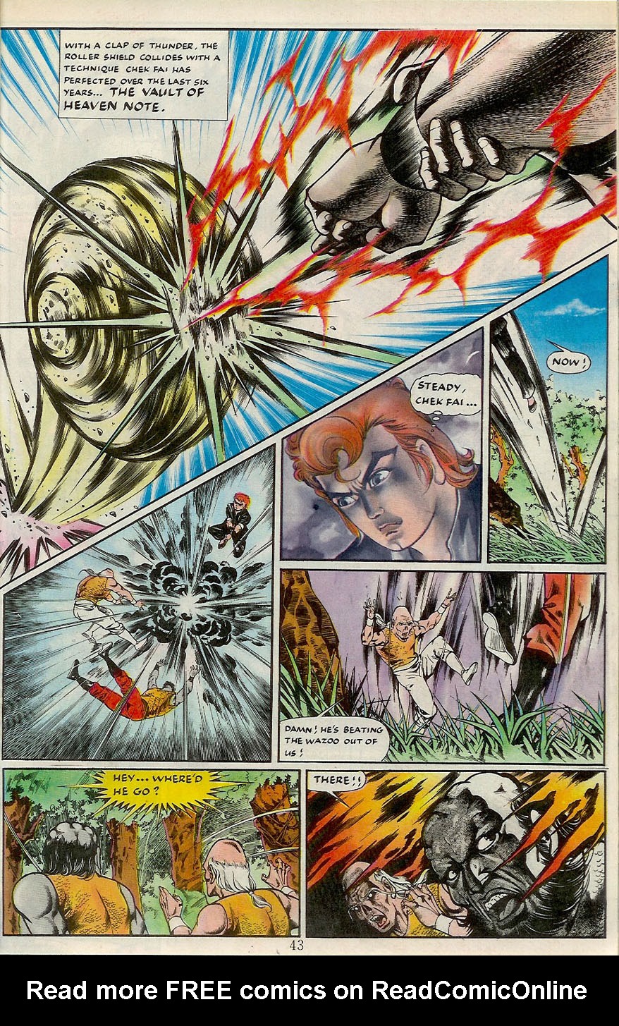 Read online Drunken Fist comic -  Issue #3 - 45