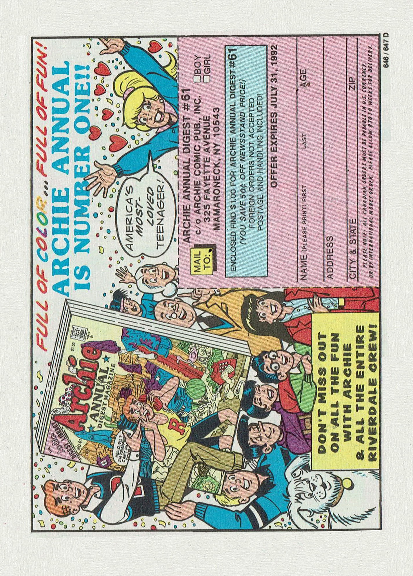 Read online Jughead with Archie Digest Magazine comic -  Issue #112 - 89