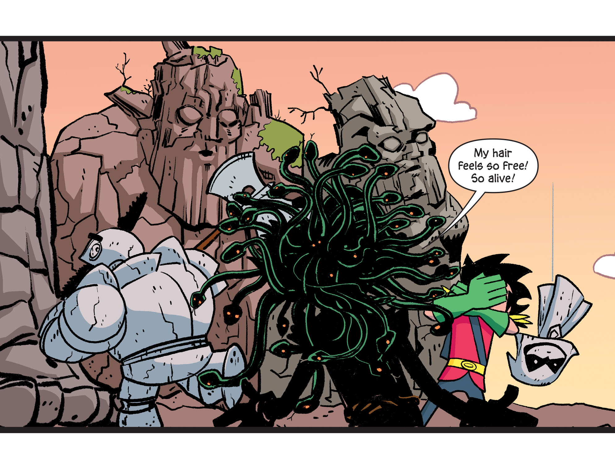 Read online Teen Titans Go! Roll With It! comic -  Issue #5 - 14