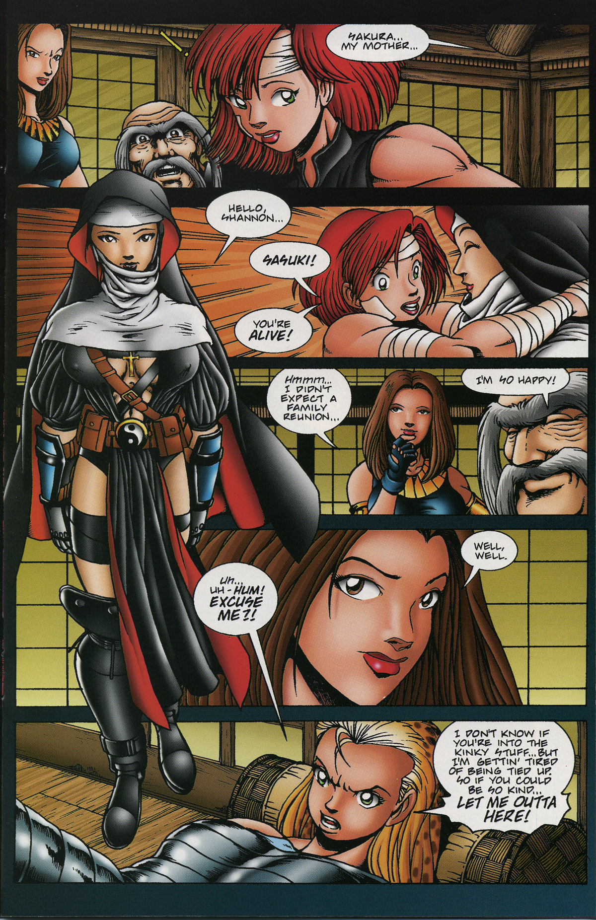 Read online Warrior Nun Areala: Rituals comic -  Issue #4 - 16