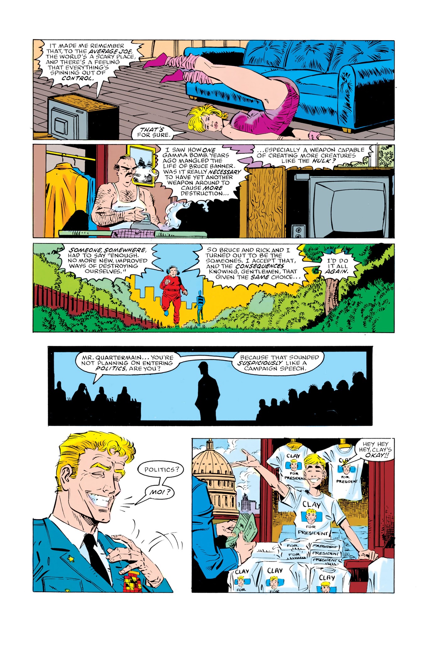 Read online Hulk Visionaries: Peter David comic -  Issue # TPB 2 - 166