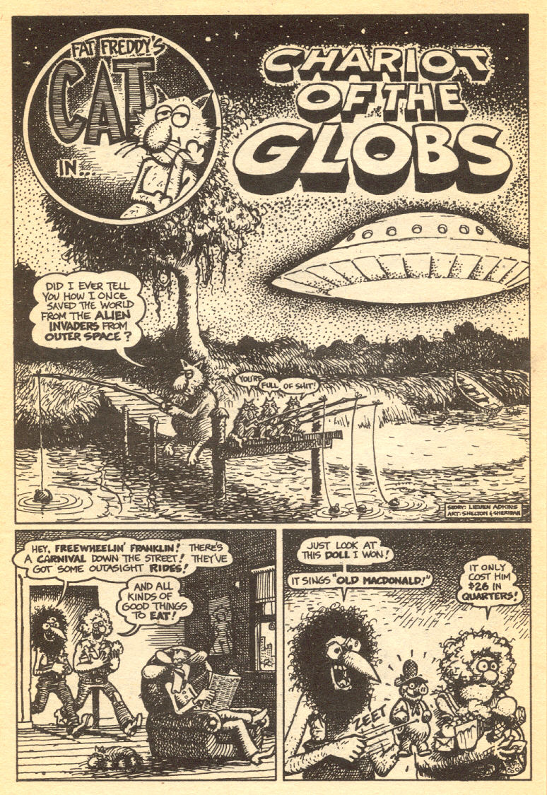 Read online Adventures of Fat Freddy's Cat comic -  Issue #2 - 5