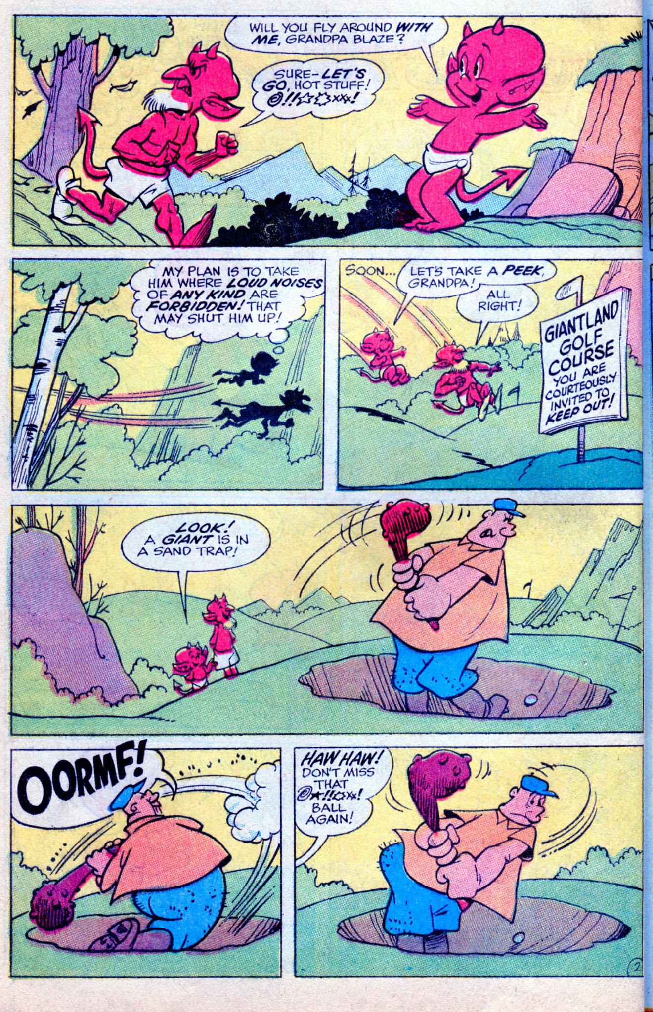 Read online Hot Stuff, the Little Devil comic -  Issue #107 - 22