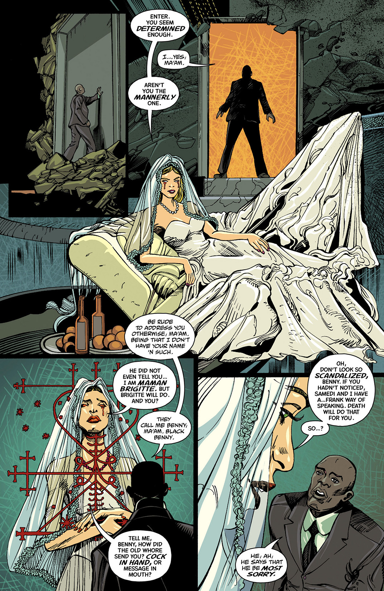 Read online Dominique Laveau: Voodoo Child comic -  Issue #6 - 15