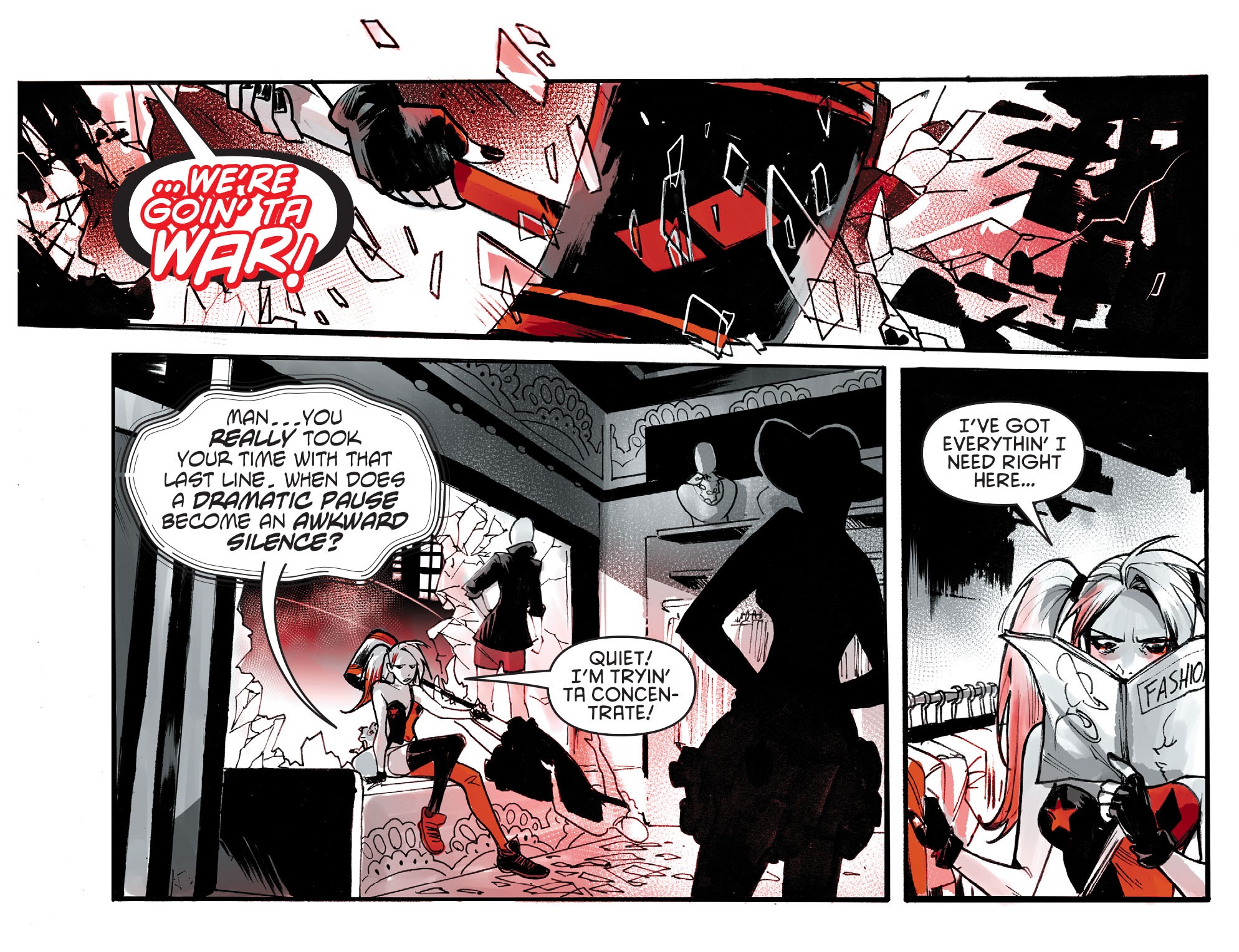 Read online Harley Quinn Black   White   Red comic -  Issue #2 - 8