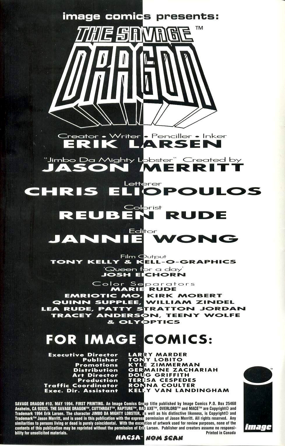 Read online The Savage Dragon (1993) comic -  Issue #10 - 2