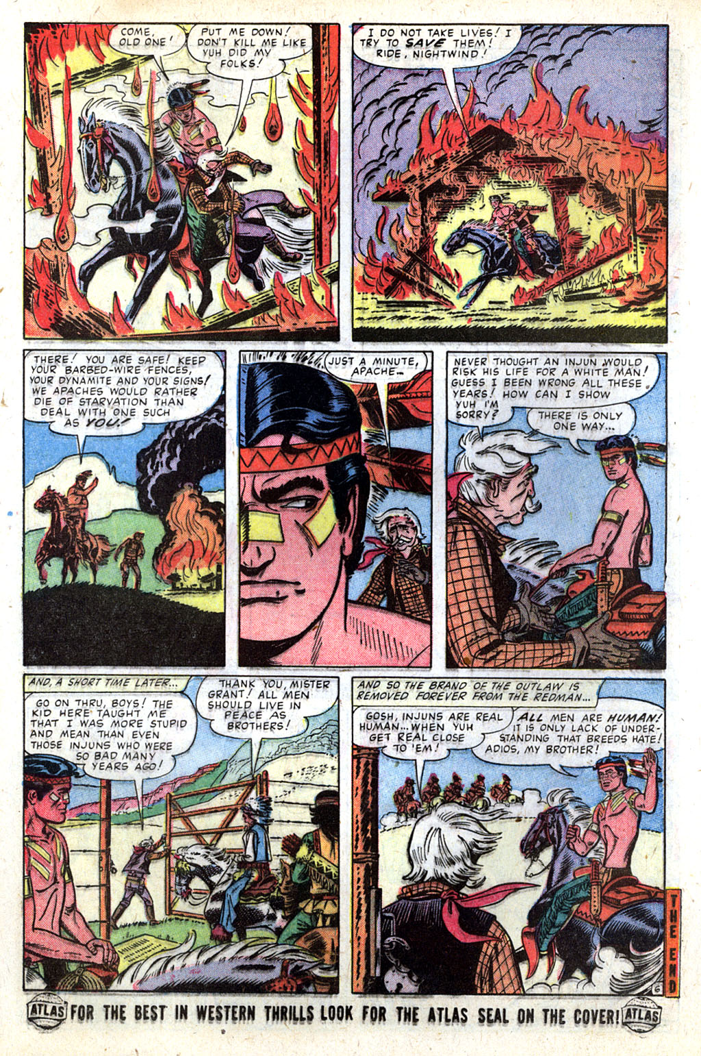 Read online Apache Kid comic -  Issue #16 - 16