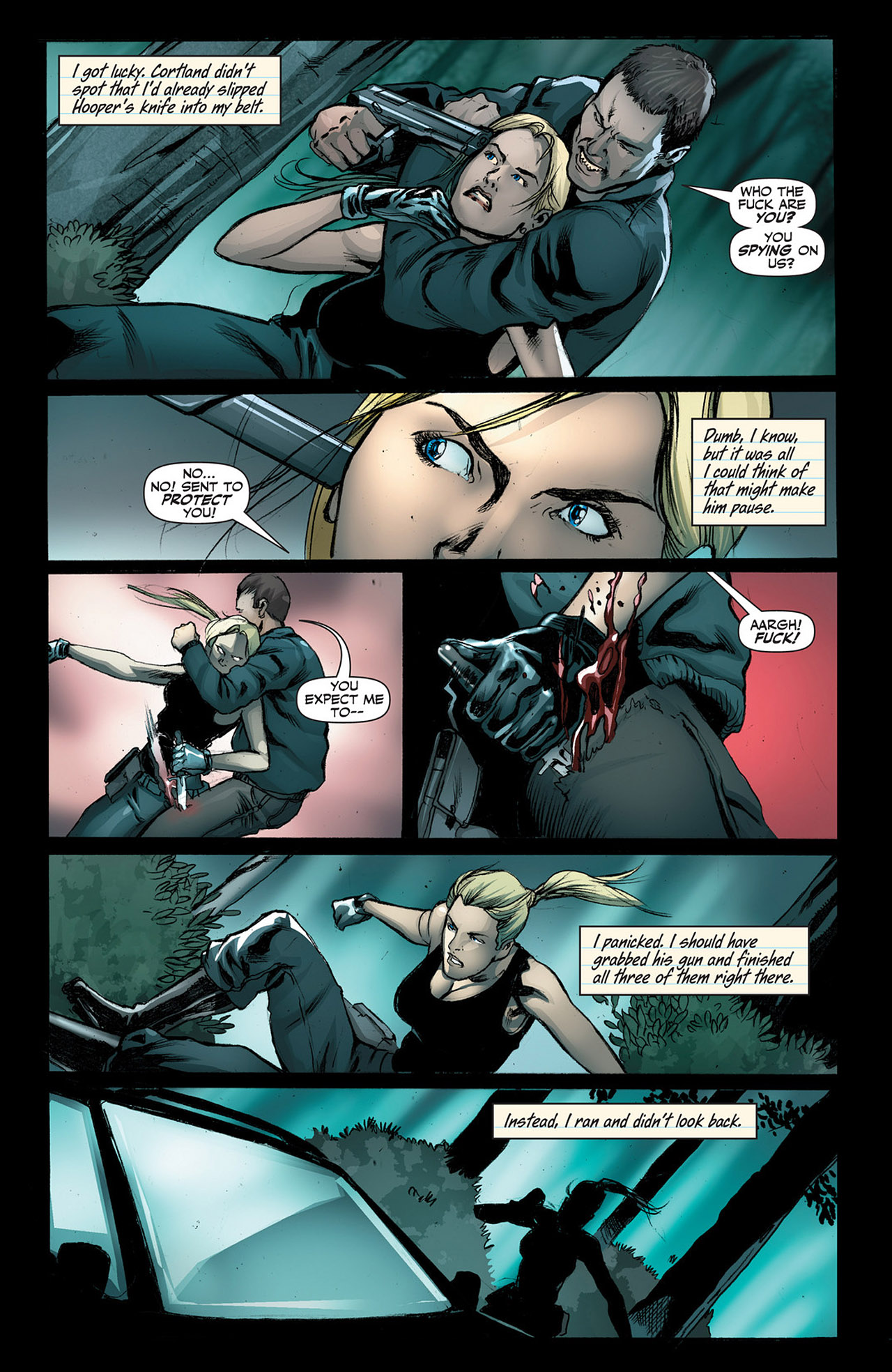 Read online Jennifer Blood: First Blood comic -  Issue #1 - 23
