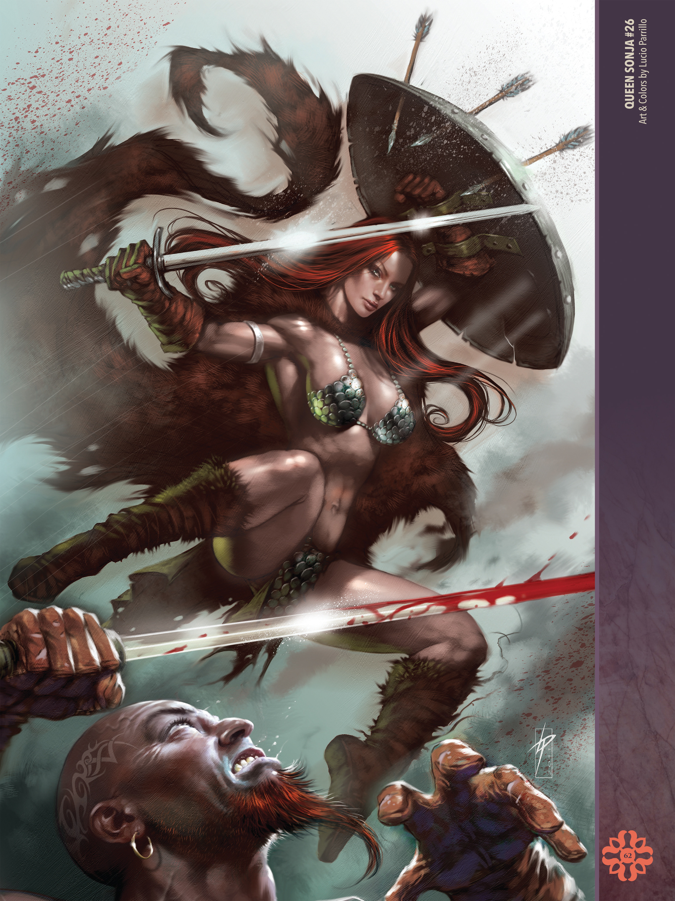 Read online The Art of Red Sonja comic -  Issue # TPB 2 (Part 1) - 62