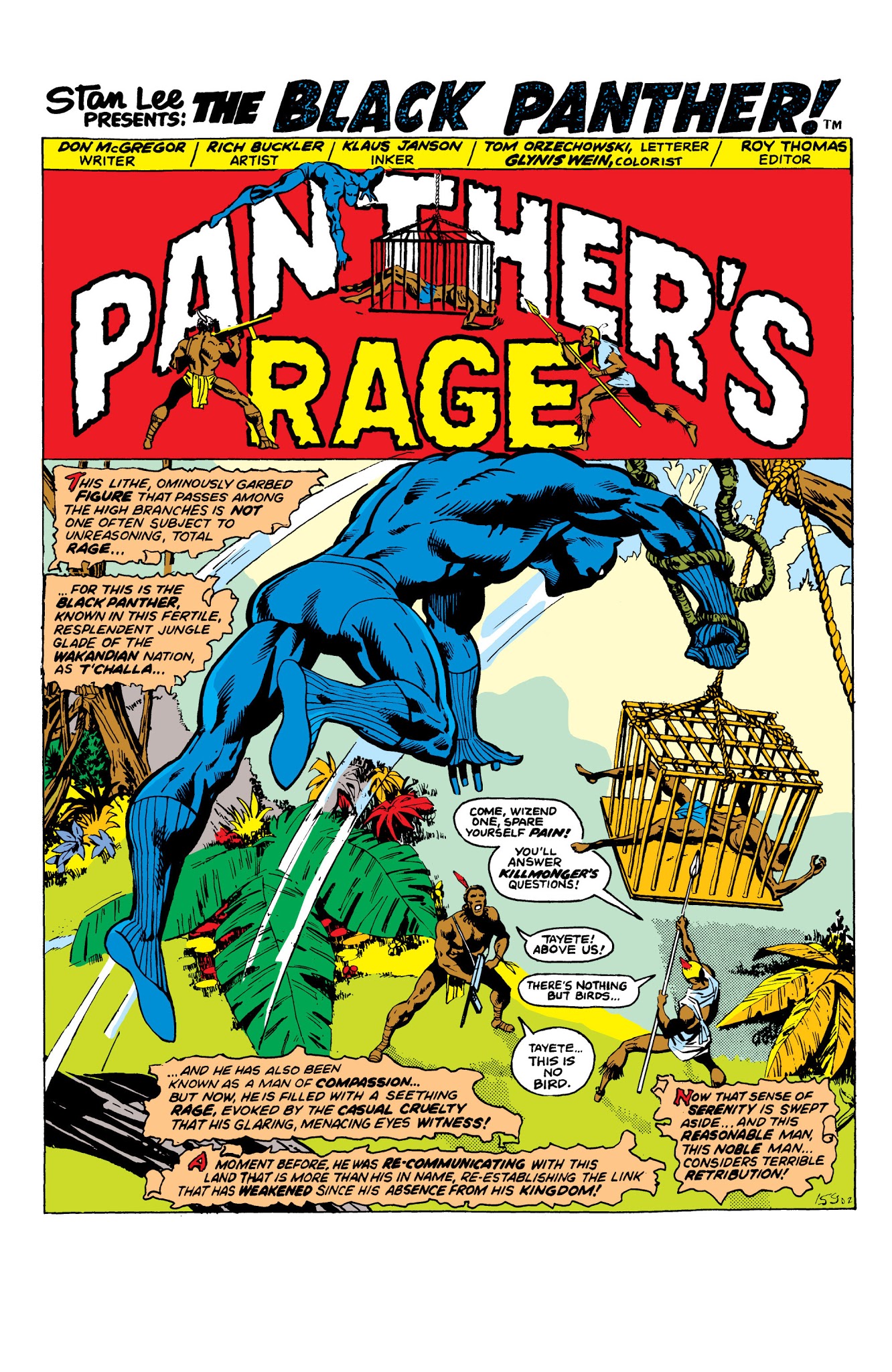 Read online Marvel Masterworks: The Black Panther comic -  Issue # TPB 1 - 10