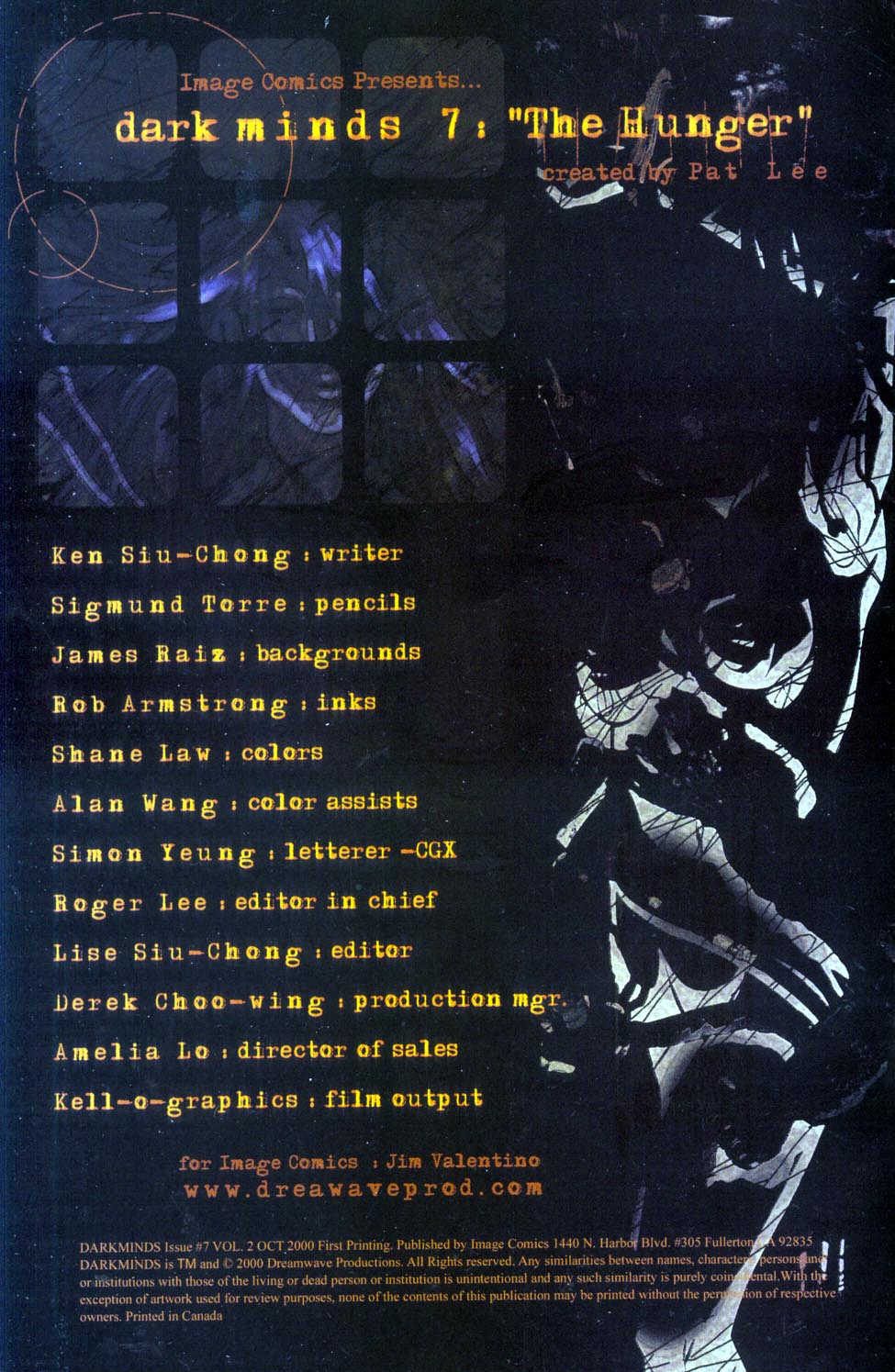 Read online Darkminds (2000) comic -  Issue #7 - 2