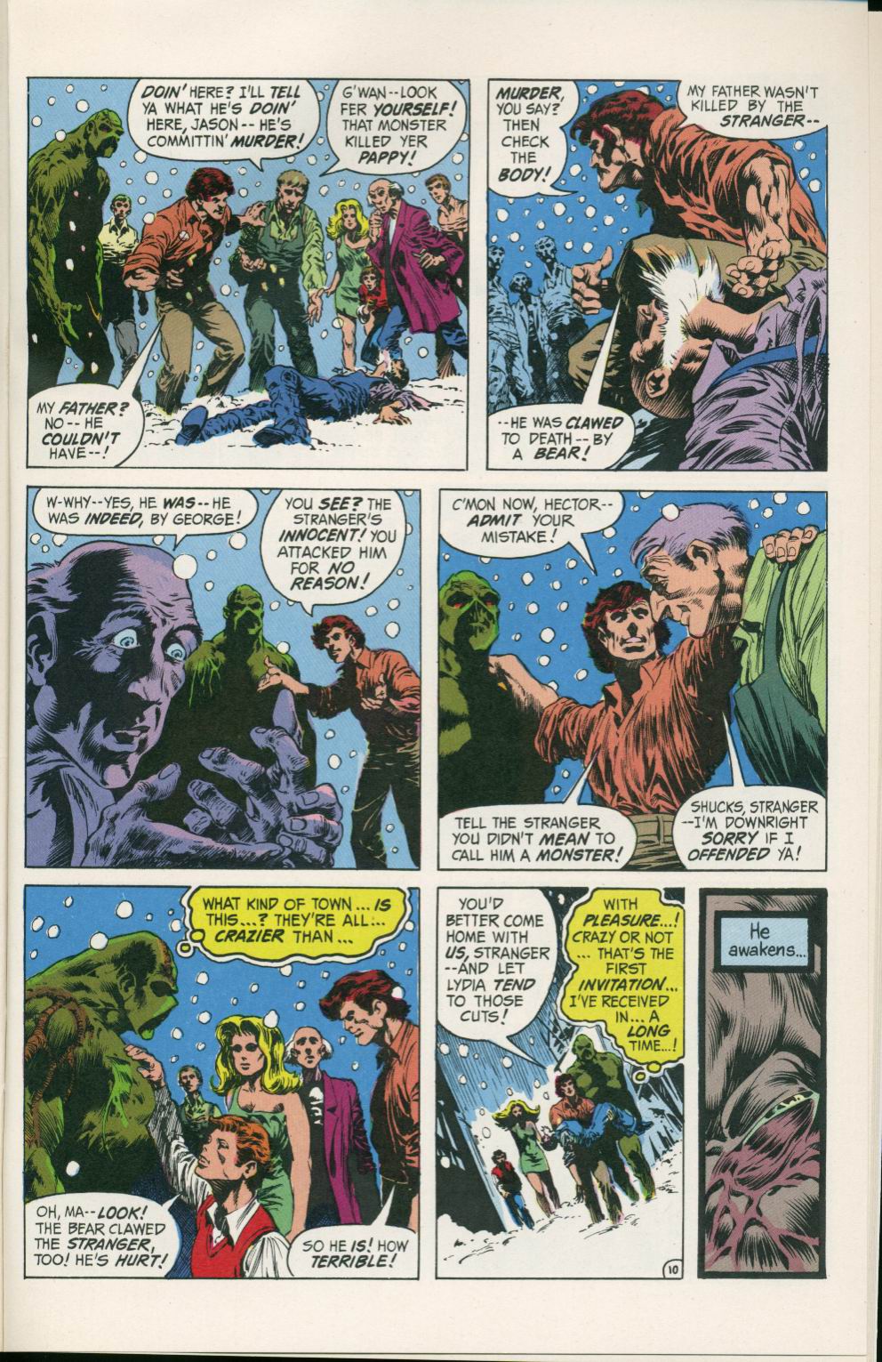 Read online Roots of the Swamp Thing comic -  Issue #4 - 33
