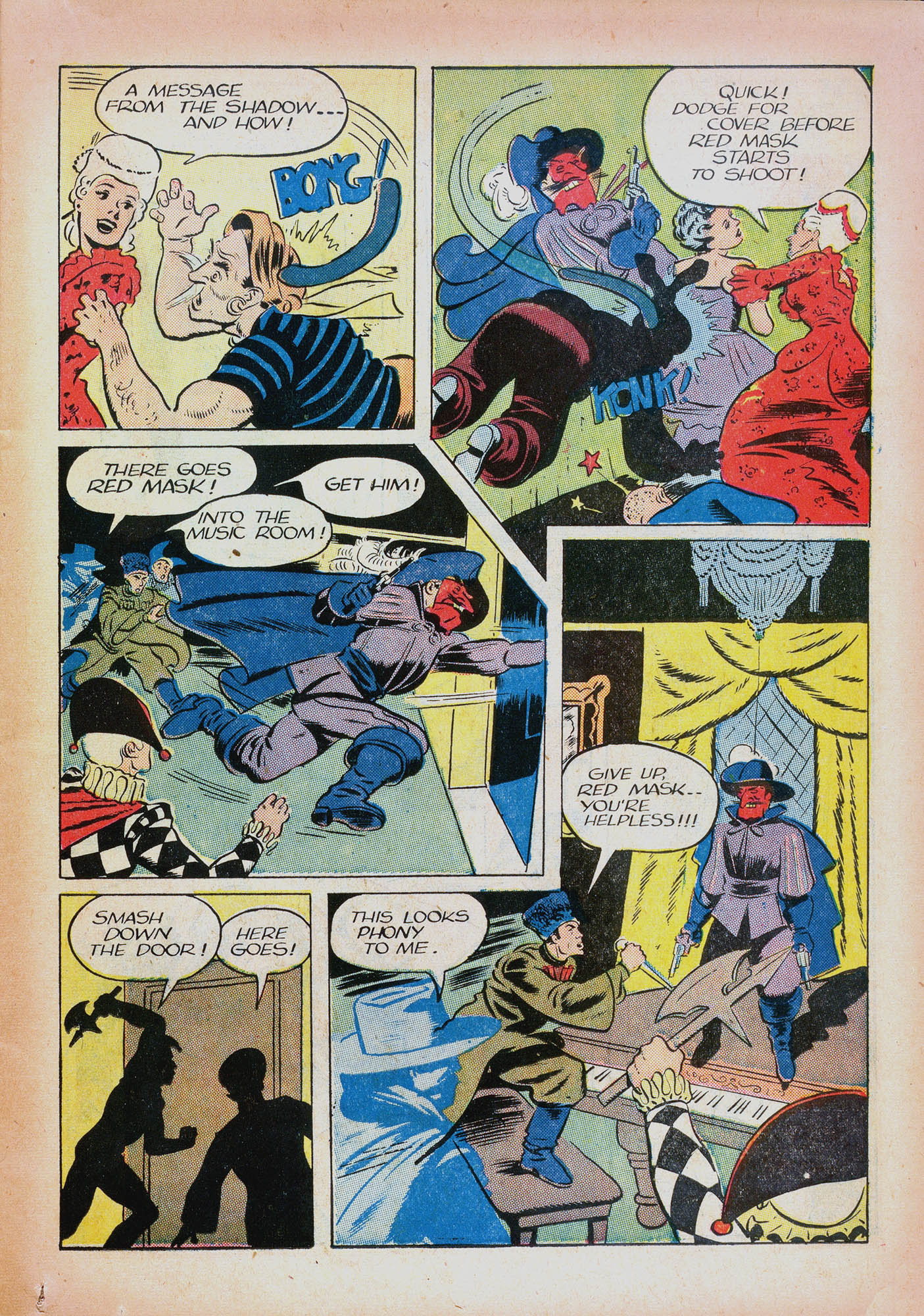 Read online Shadow Comics comic -  Issue #34 - 21