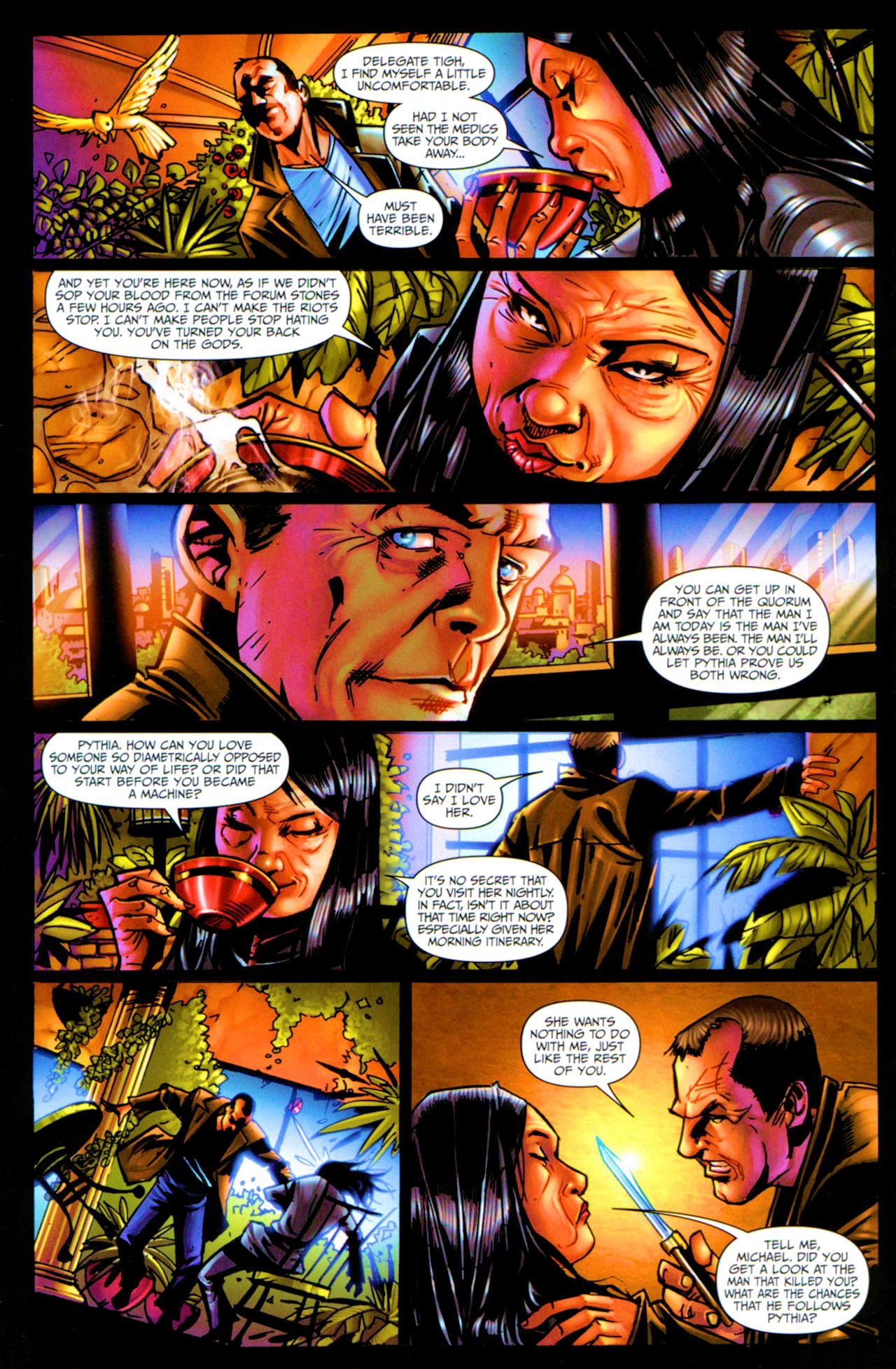 Read online Battlestar Galactica: The Final Five comic -  Issue #1 - 14
