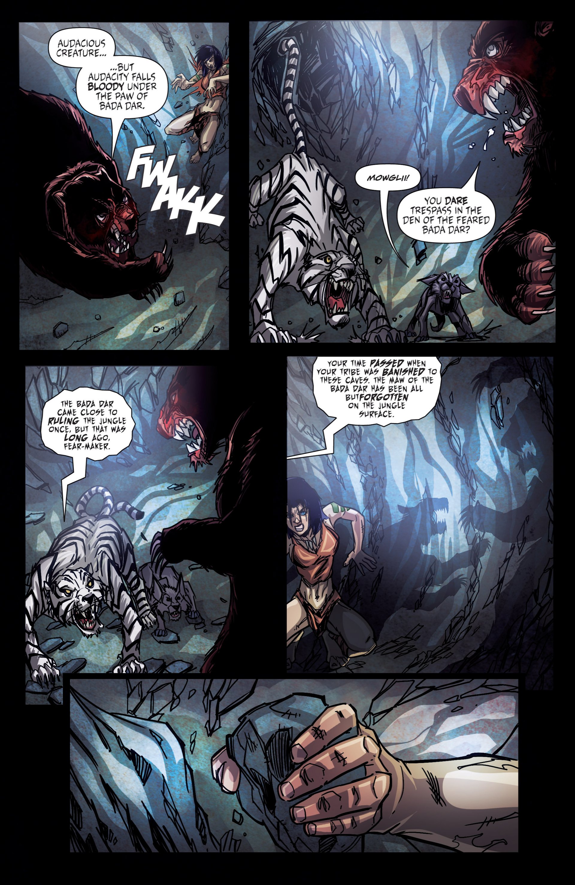 Read online Grimm Fairy Tales presents The Jungle Book: Last of the Species comic -  Issue #4 - 23