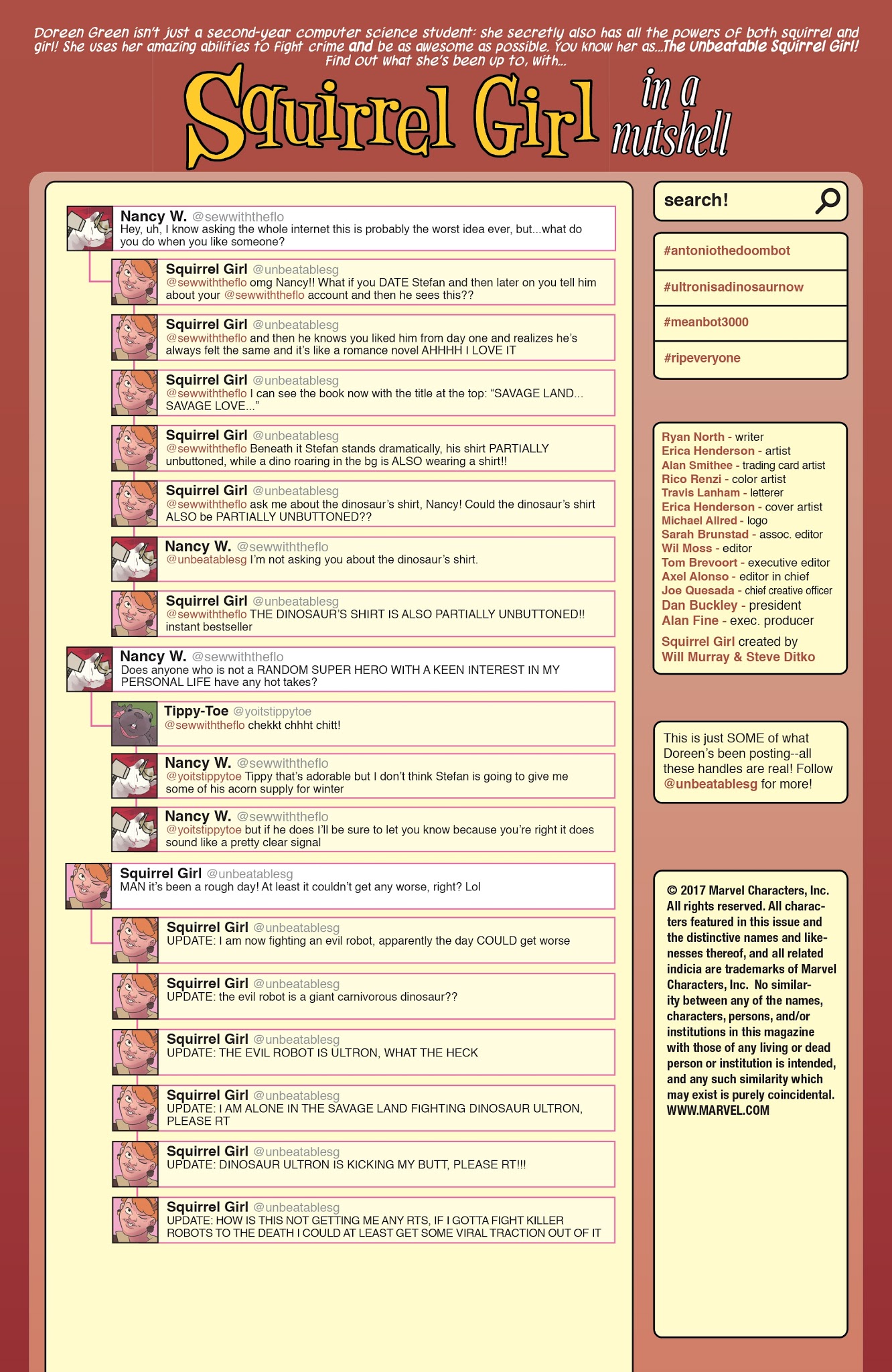 Read online The Unbeatable Squirrel Girl II comic -  Issue #24 - 2