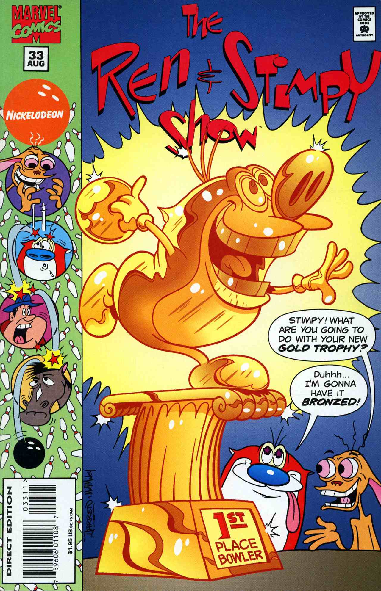 Read online The Ren & Stimpy Show comic -  Issue #33 - 1