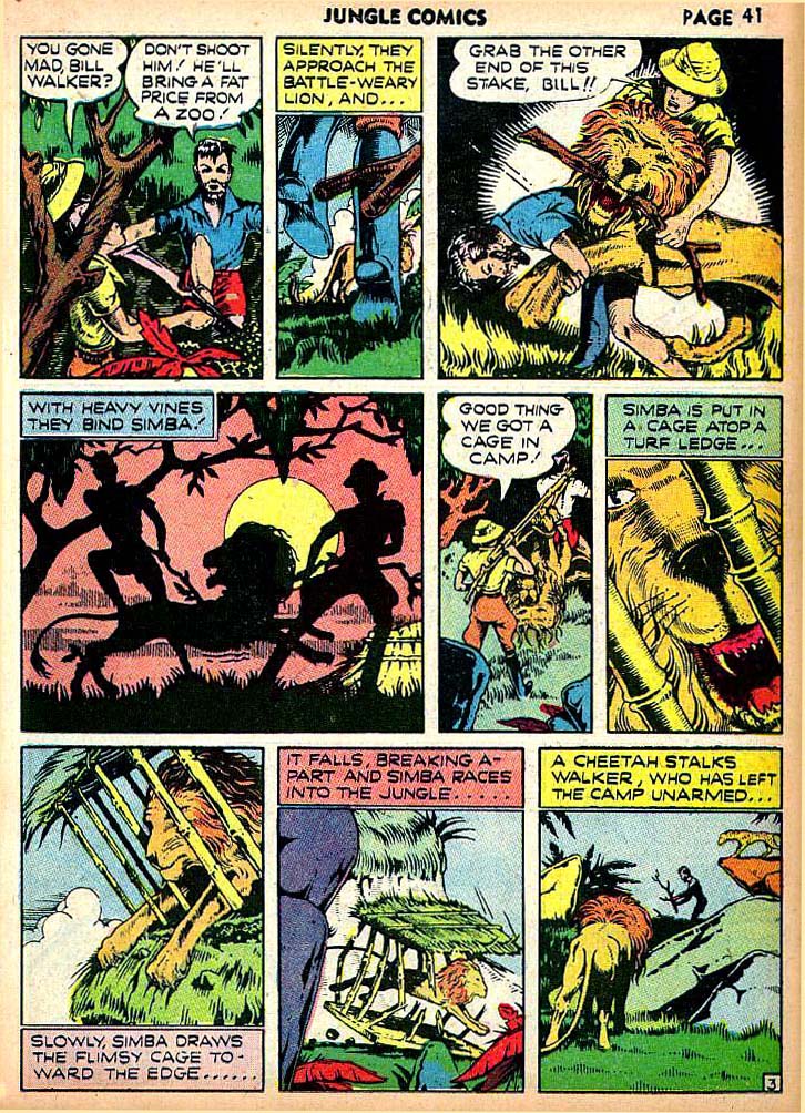 Read online Jungle Comics comic -  Issue #22 - 43