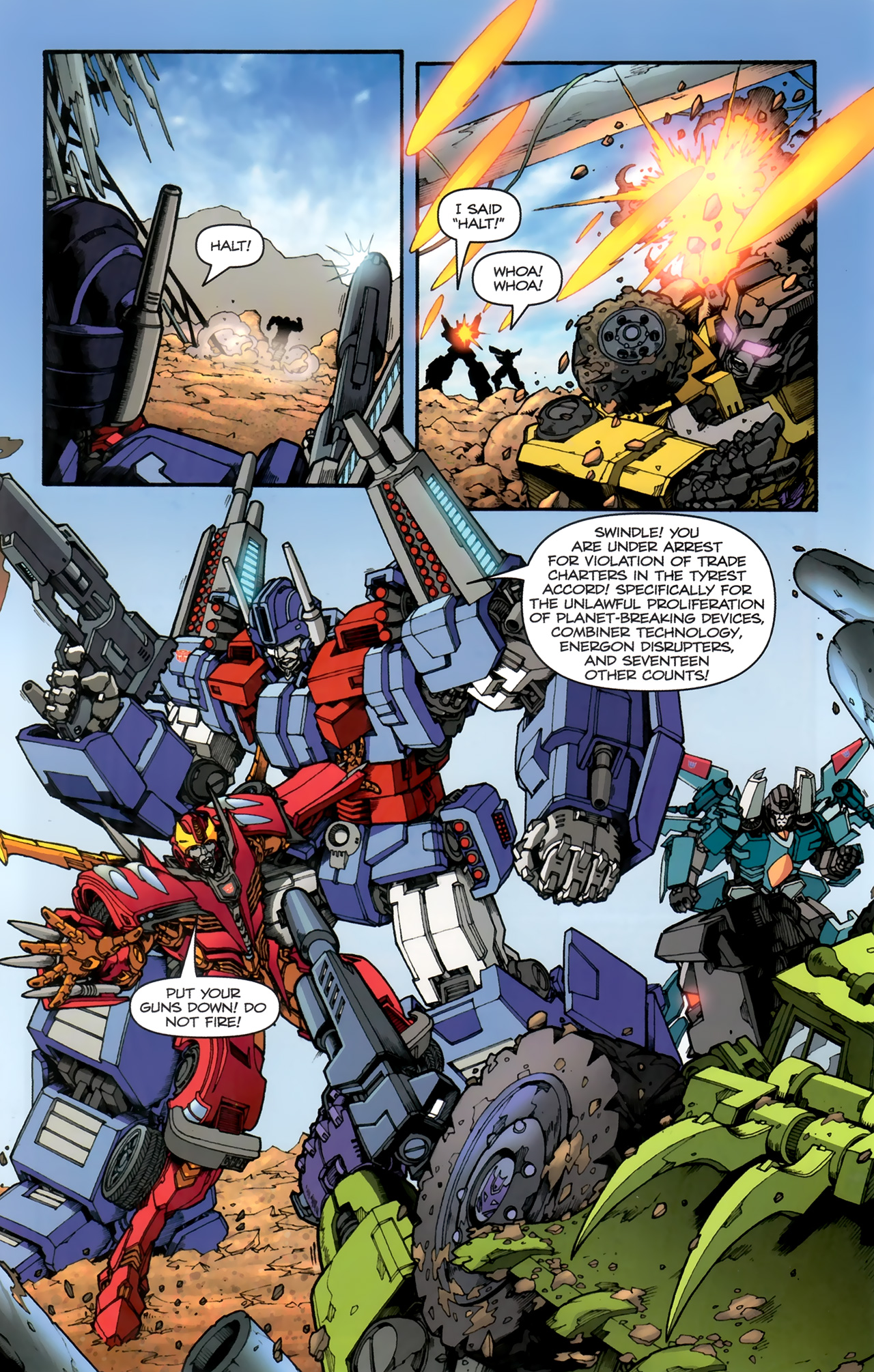 Read online The Transformers (2009) comic -  Issue #4 - 19