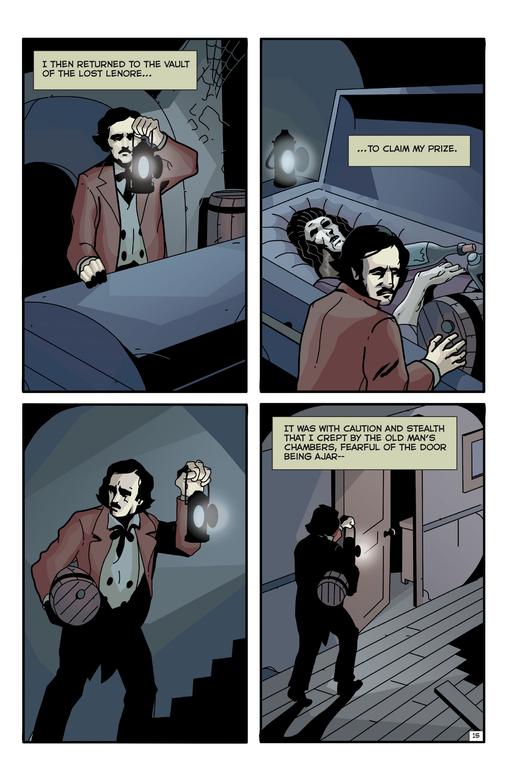 Read online Edgar Allan Poe's Snifter of Terror Season Two comic -  Issue #1 - 17