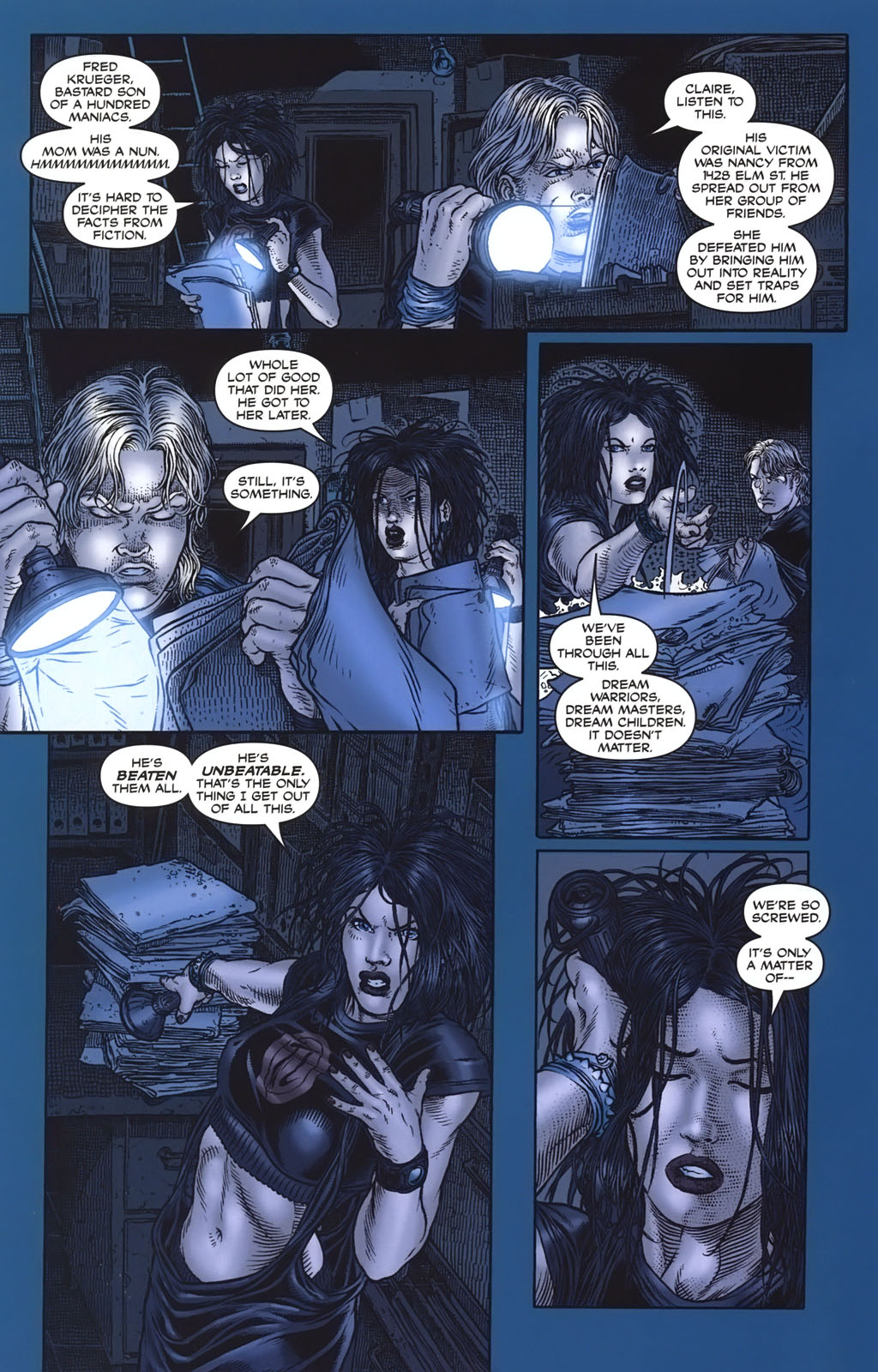 Read online Nightmare on Elm Street: Paranoid comic -  Issue #3 - 11