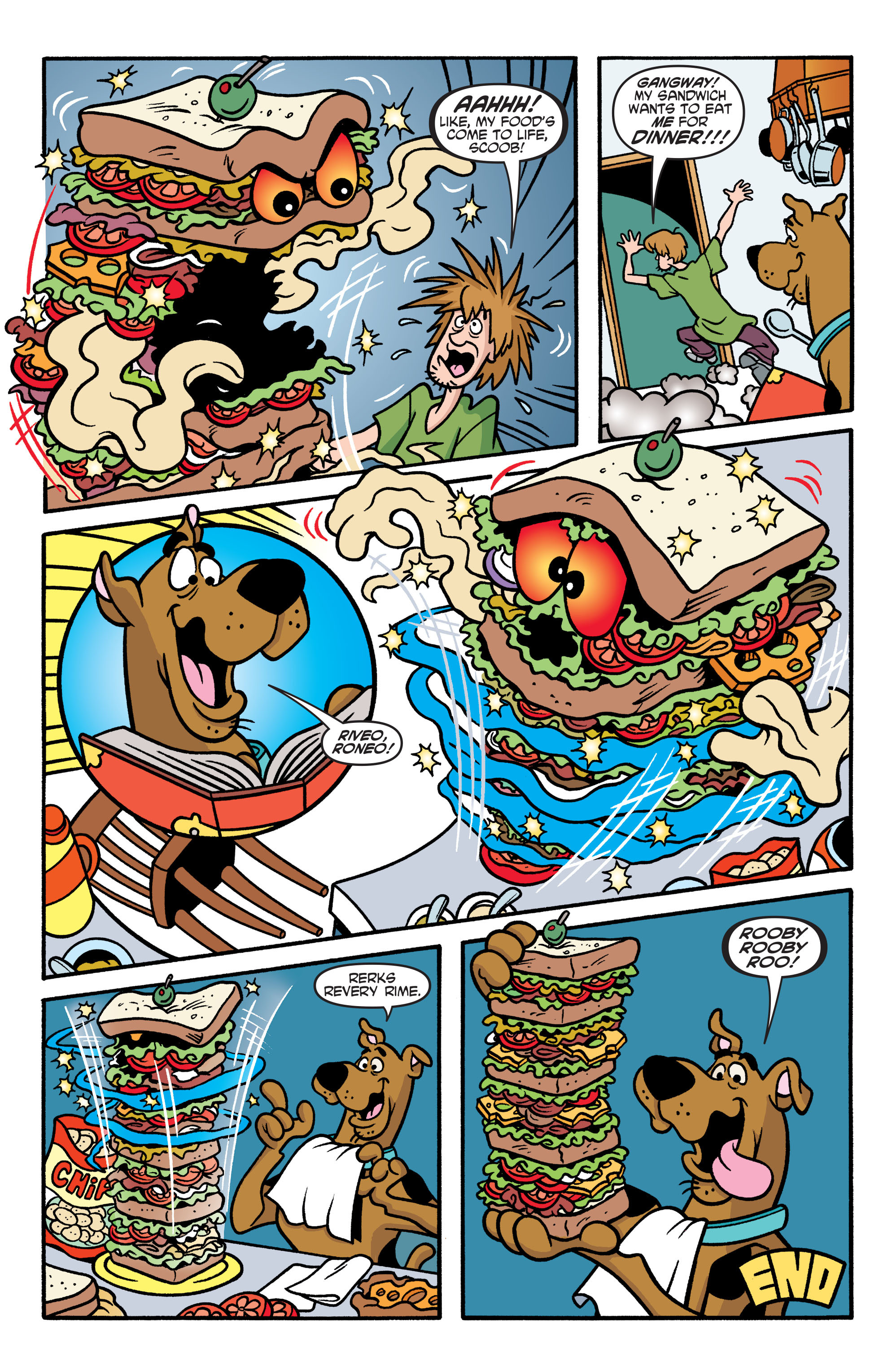 Read online Scooby-Doo: Where Are You? comic -  Issue #61 - 22