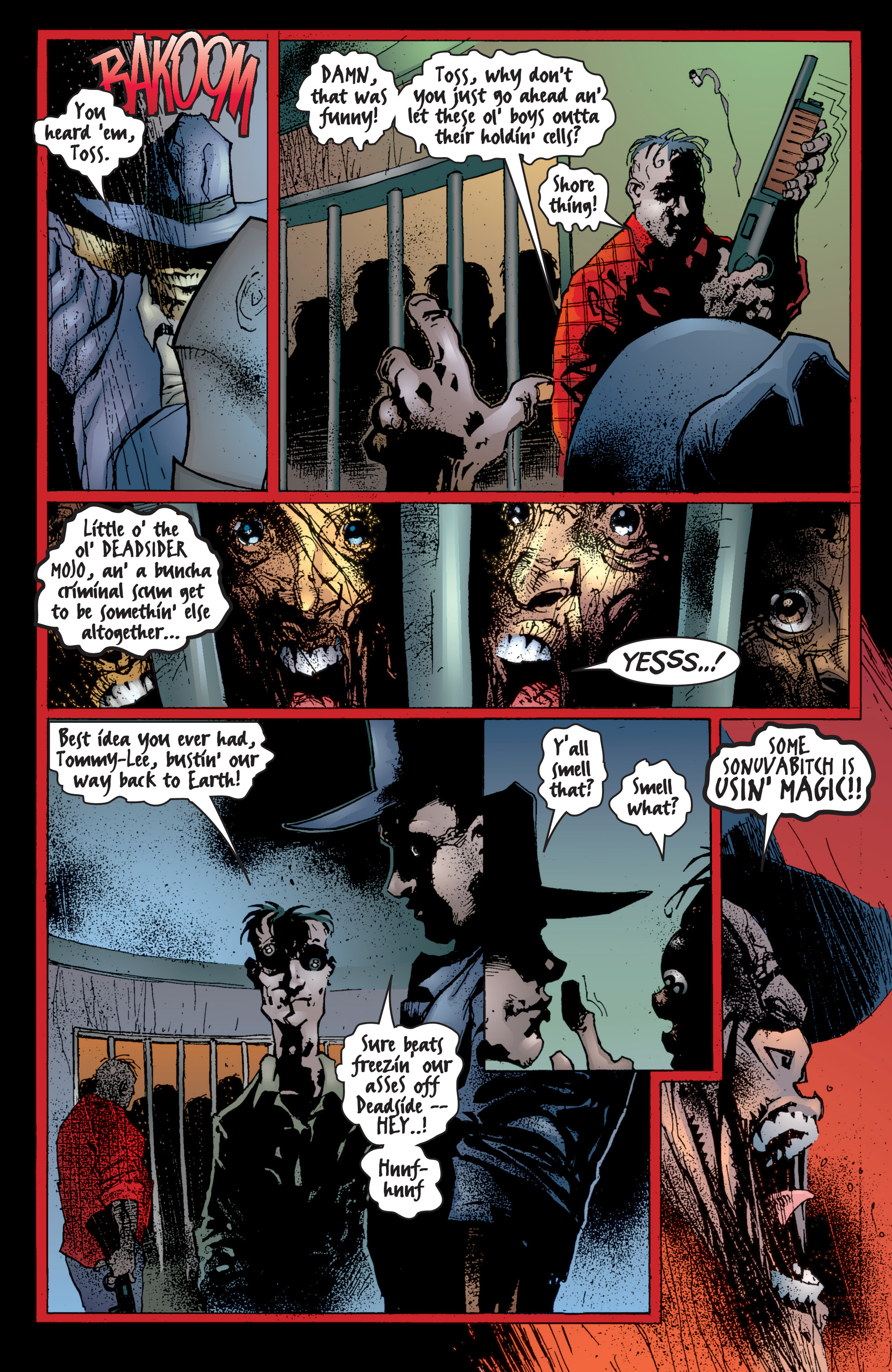 Read online Shadowman by Garth Ennis & Ashley Wood comic -  Issue # TPB - 42