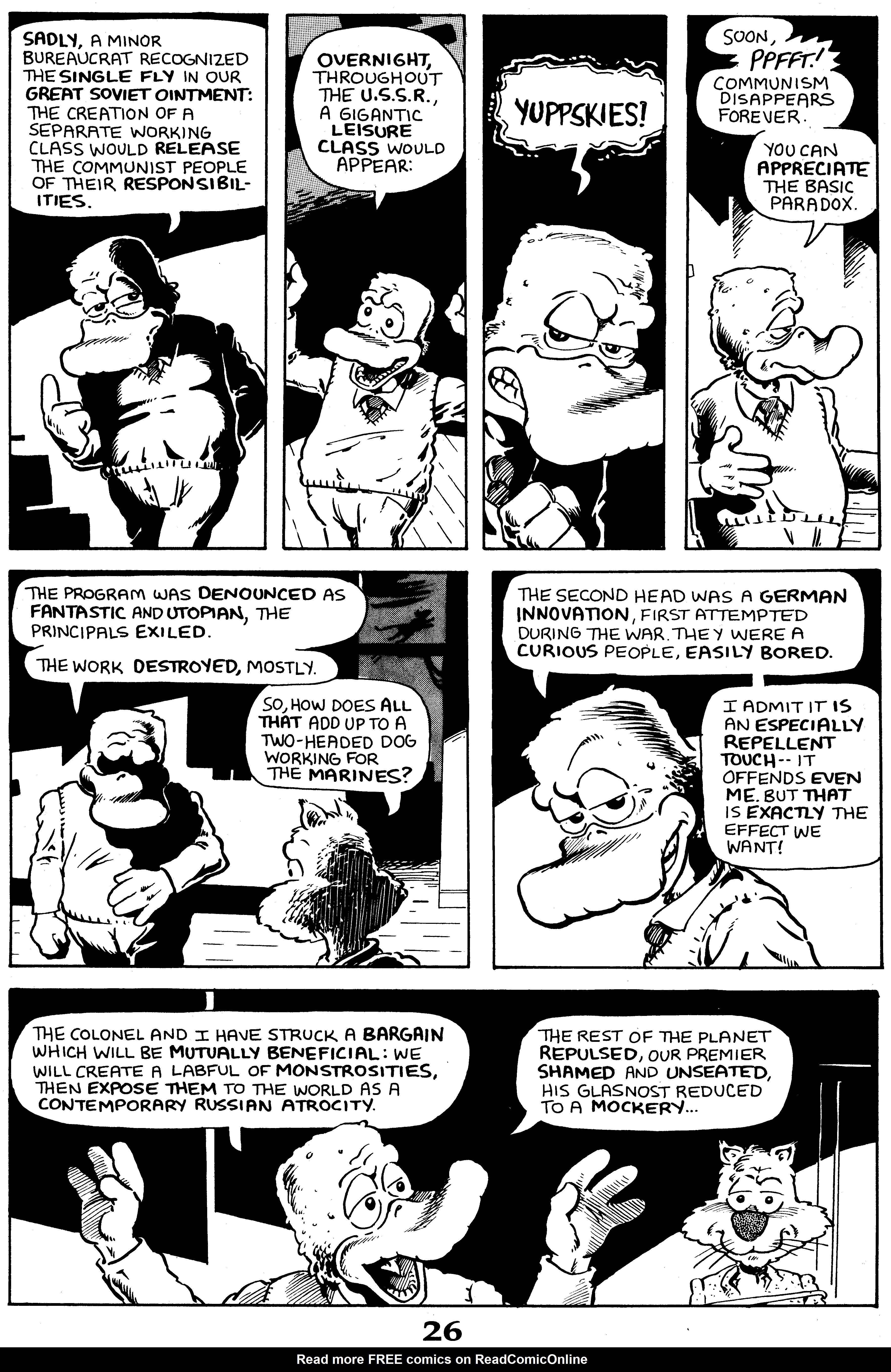 Read online Critters comic -  Issue #26 - 28
