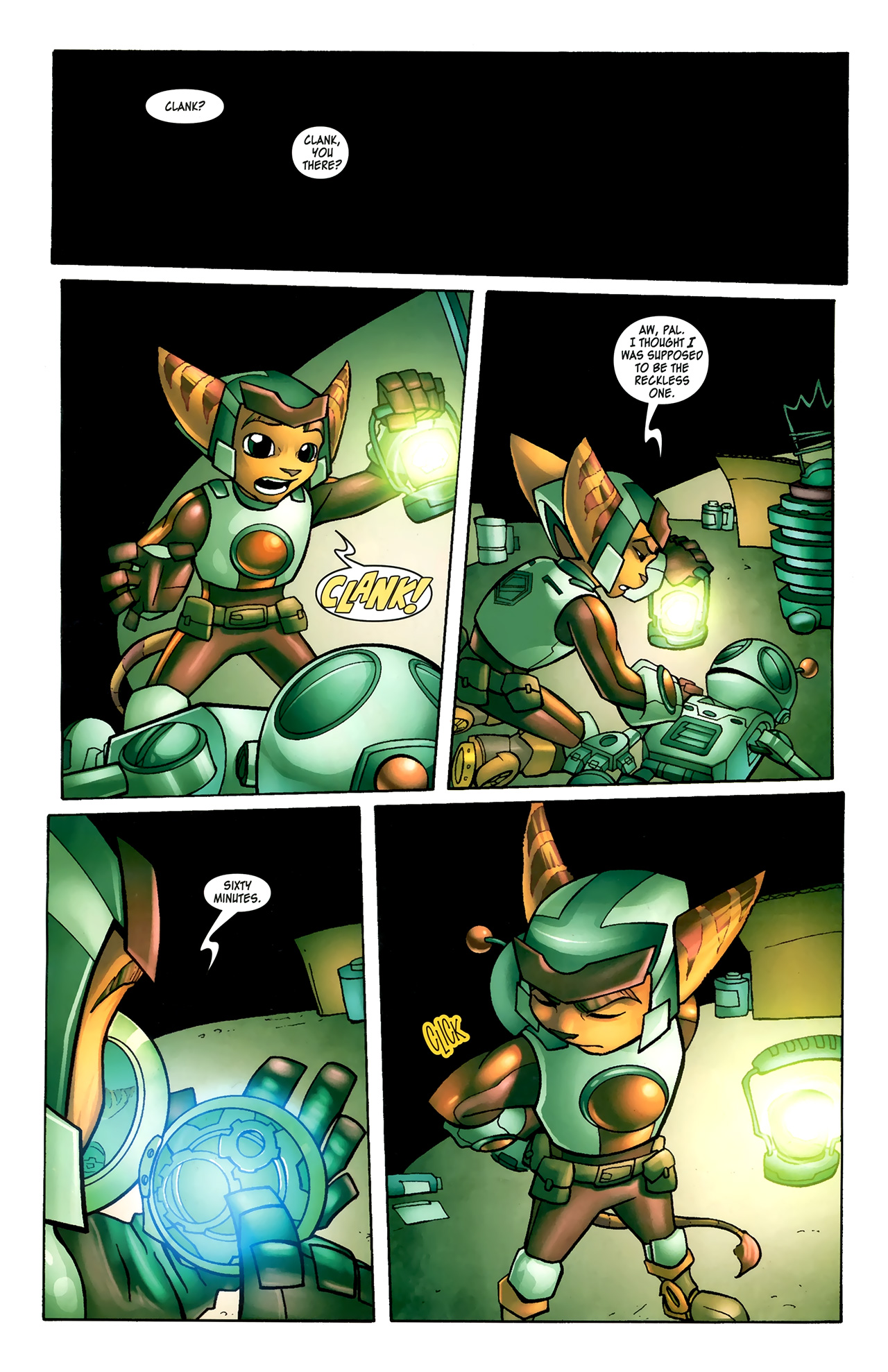 Read online Ratchet & Clank comic -  Issue #5 - 16