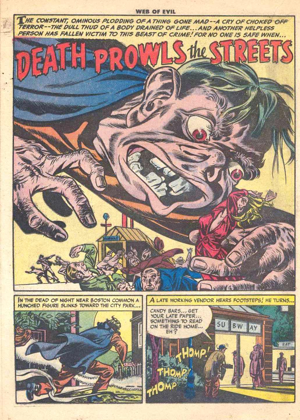 Read online Web of Evil comic -  Issue #8 - 18
