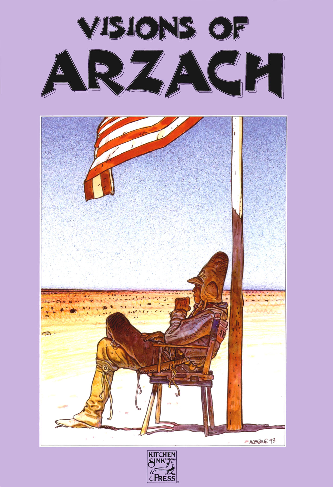 Read online Visions of Arzach comic -  Issue # Full - 1