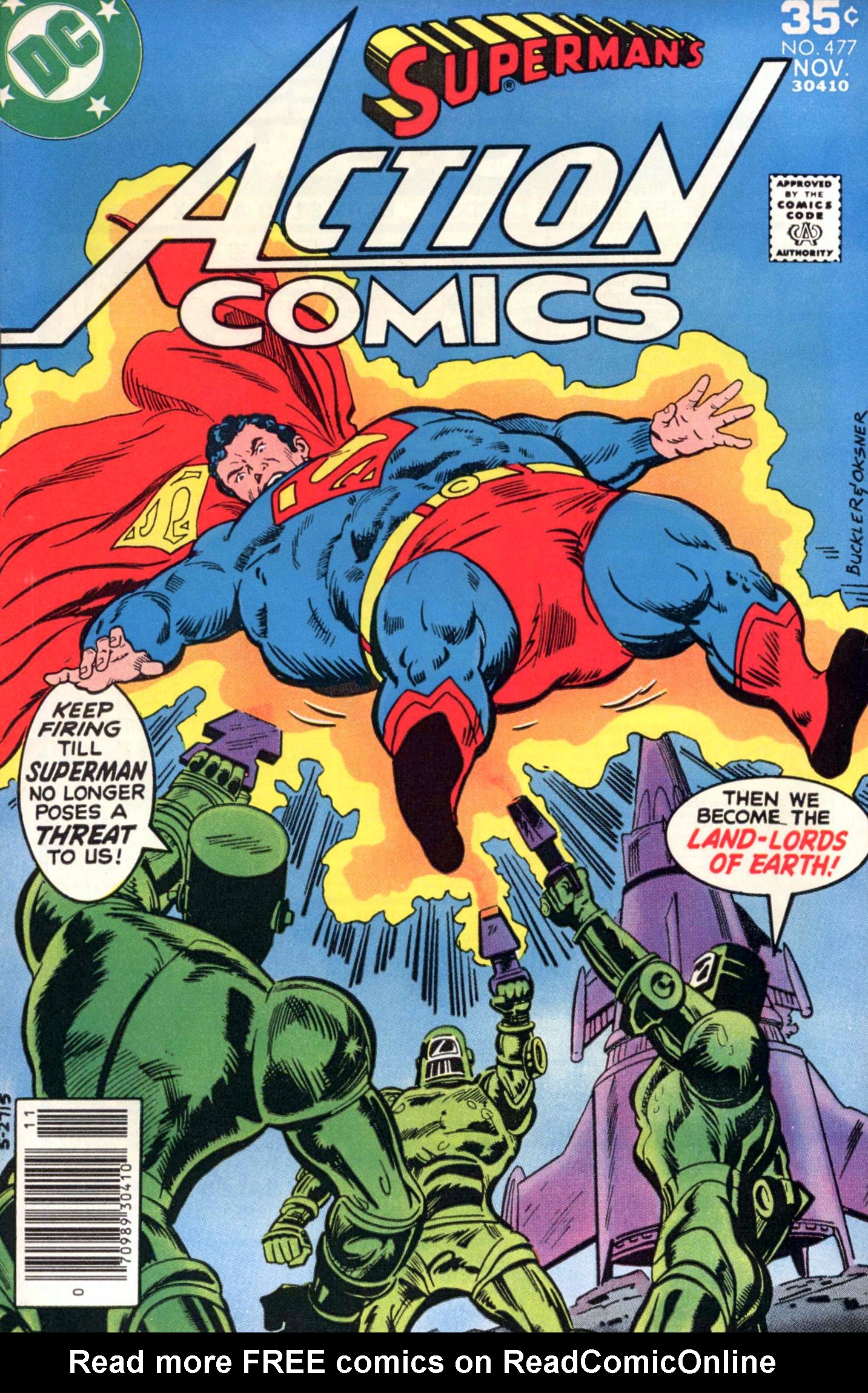 Read online Action Comics (1938) comic -  Issue #477 - 1