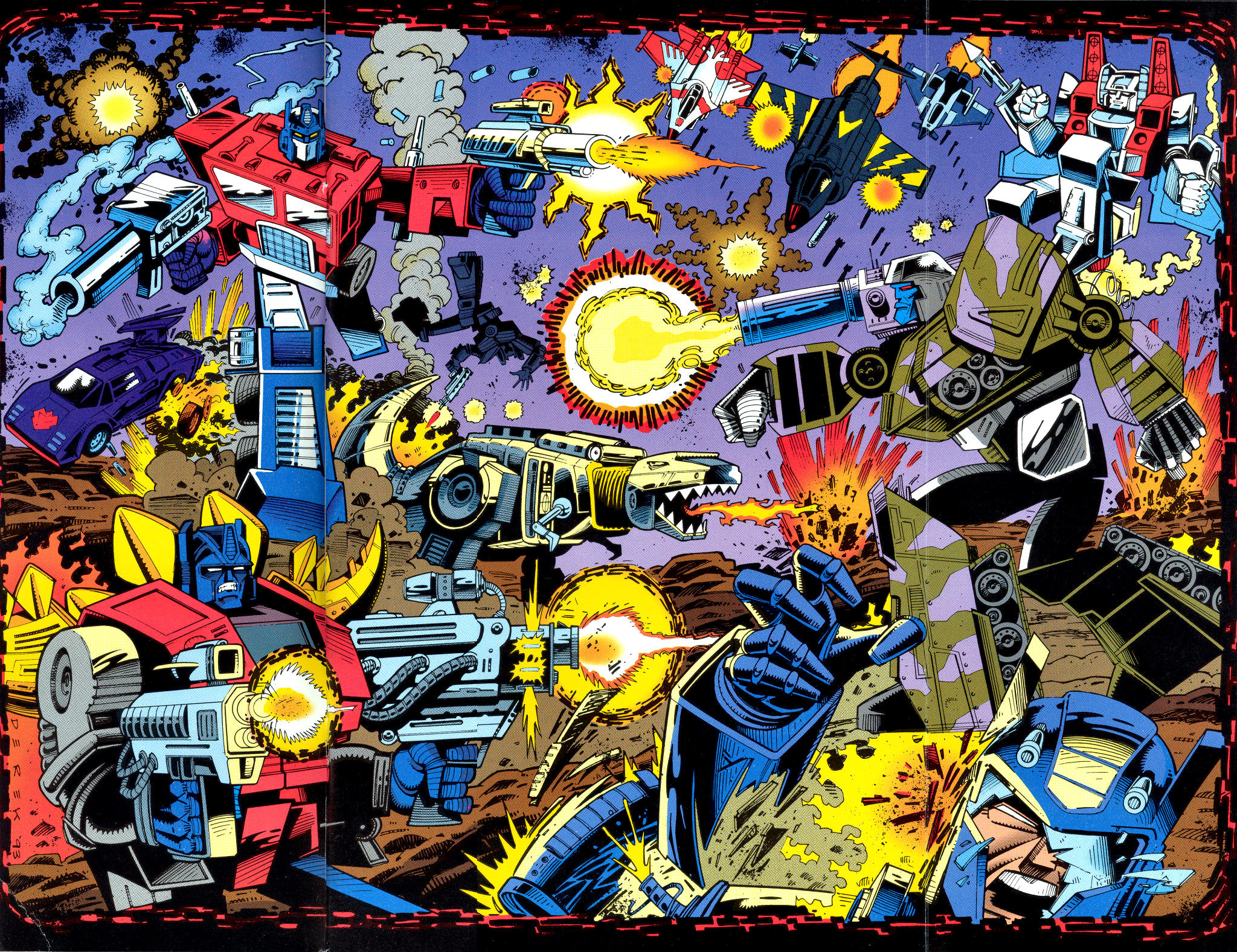 Read online Transformers: Generation 2 comic -  Issue #1 - 2