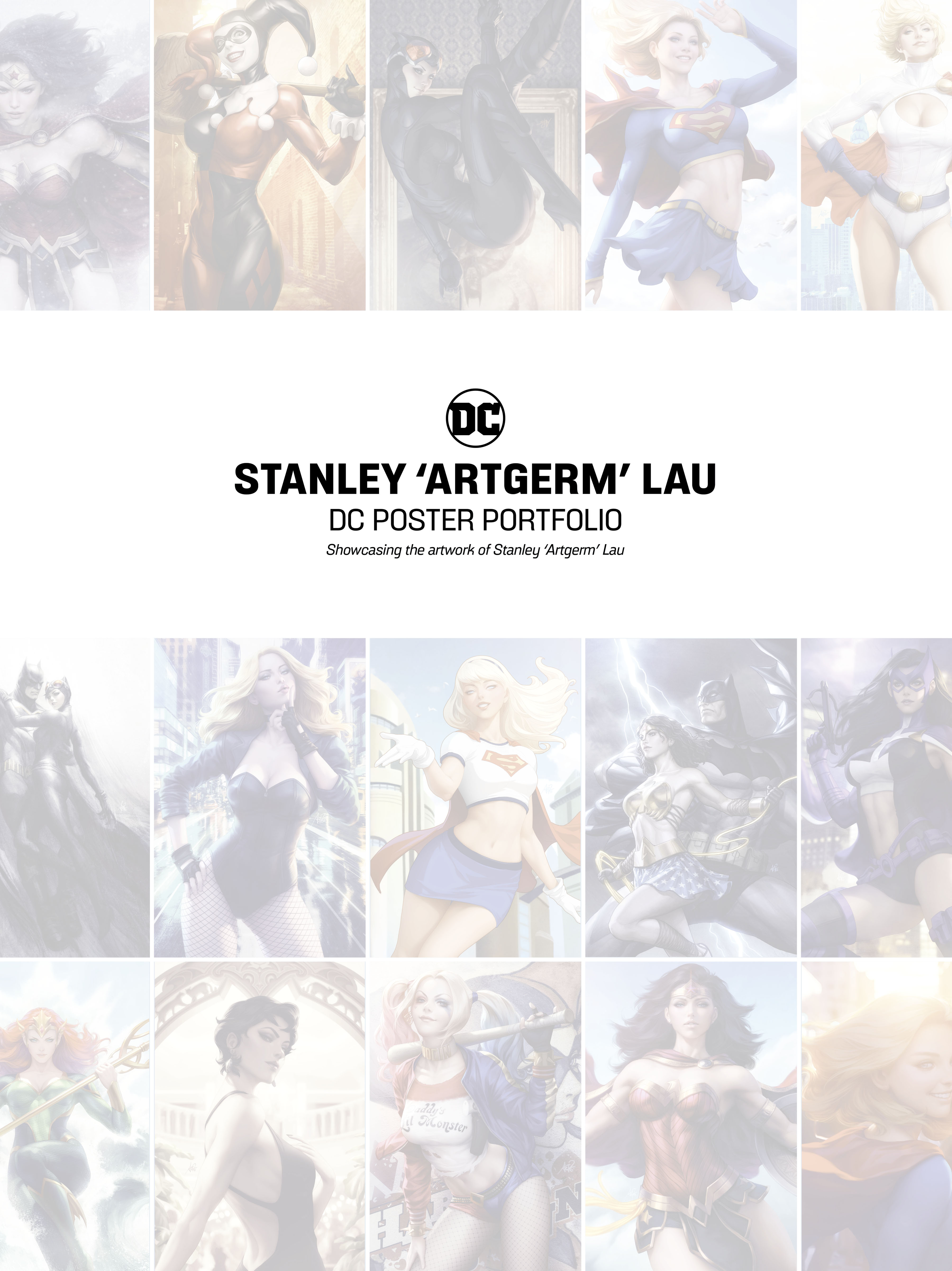 Read online DC Poster Portfolio: Stanley Artgerm Lau comic -  Issue # Full - 3
