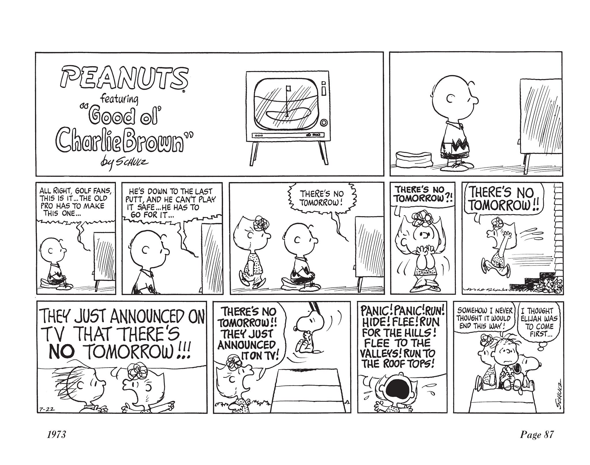 Read online The Complete Peanuts comic -  Issue # TPB 12 - 101